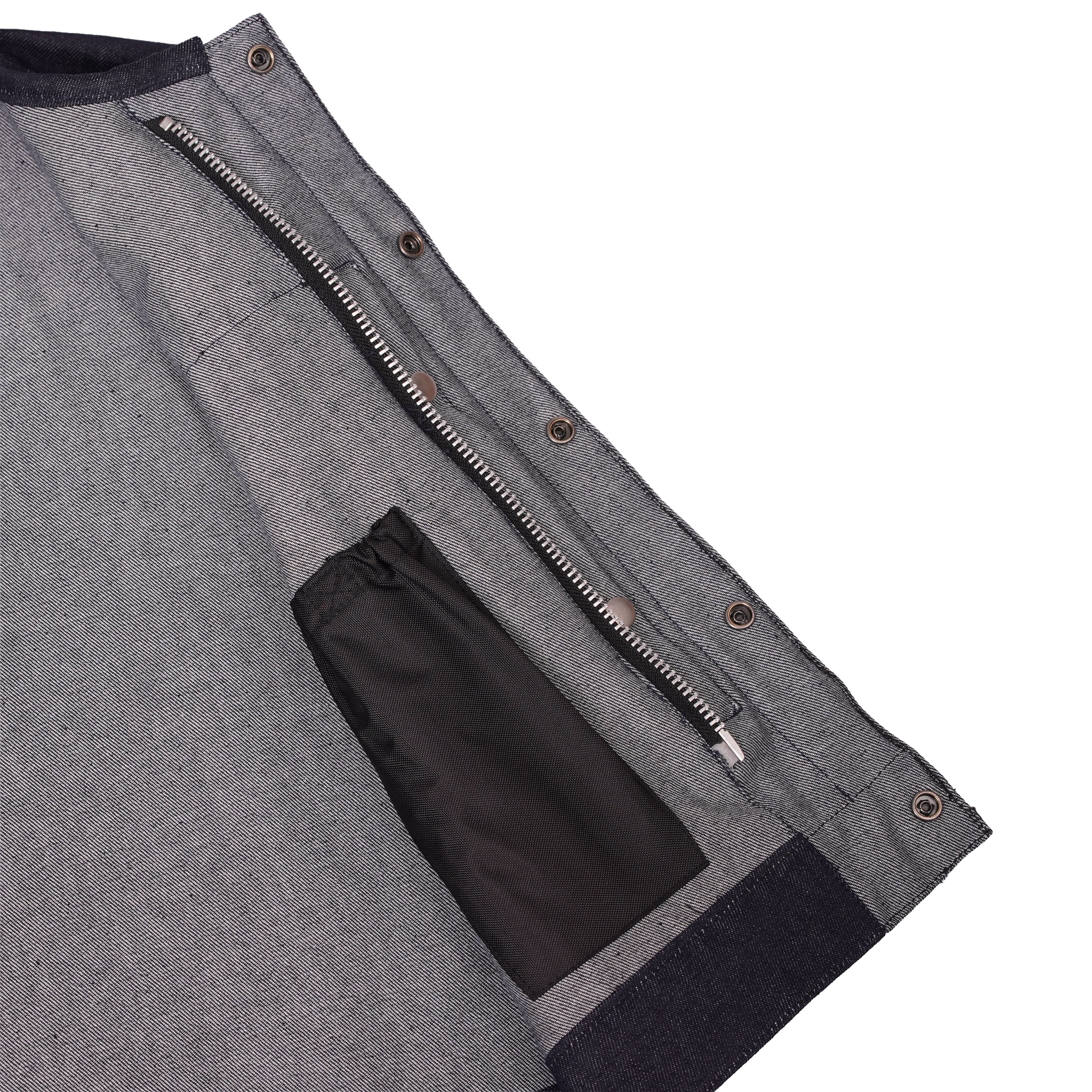 Dirt Nap Men’s Denim Motorcycle Vest