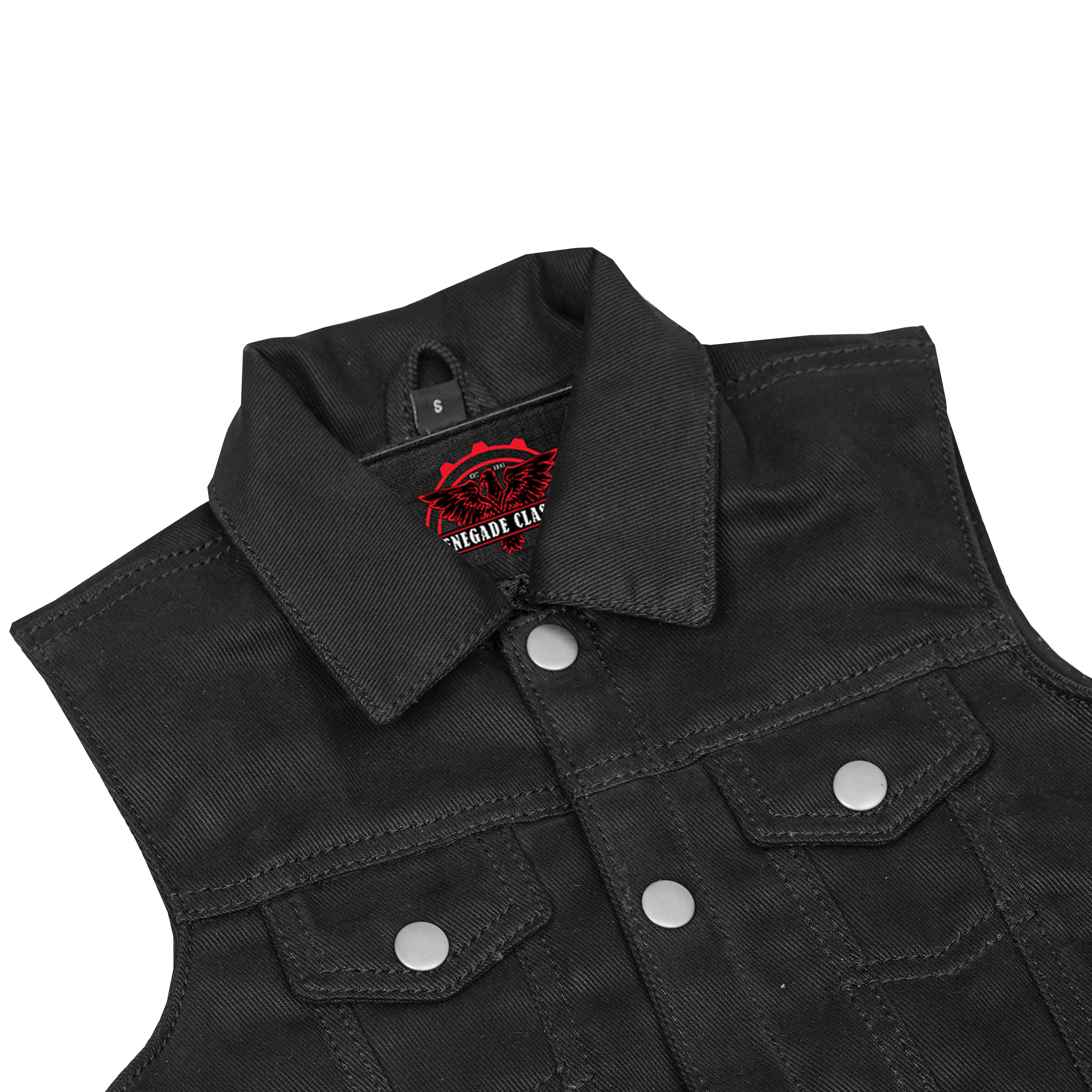 Deltho kids denim vest