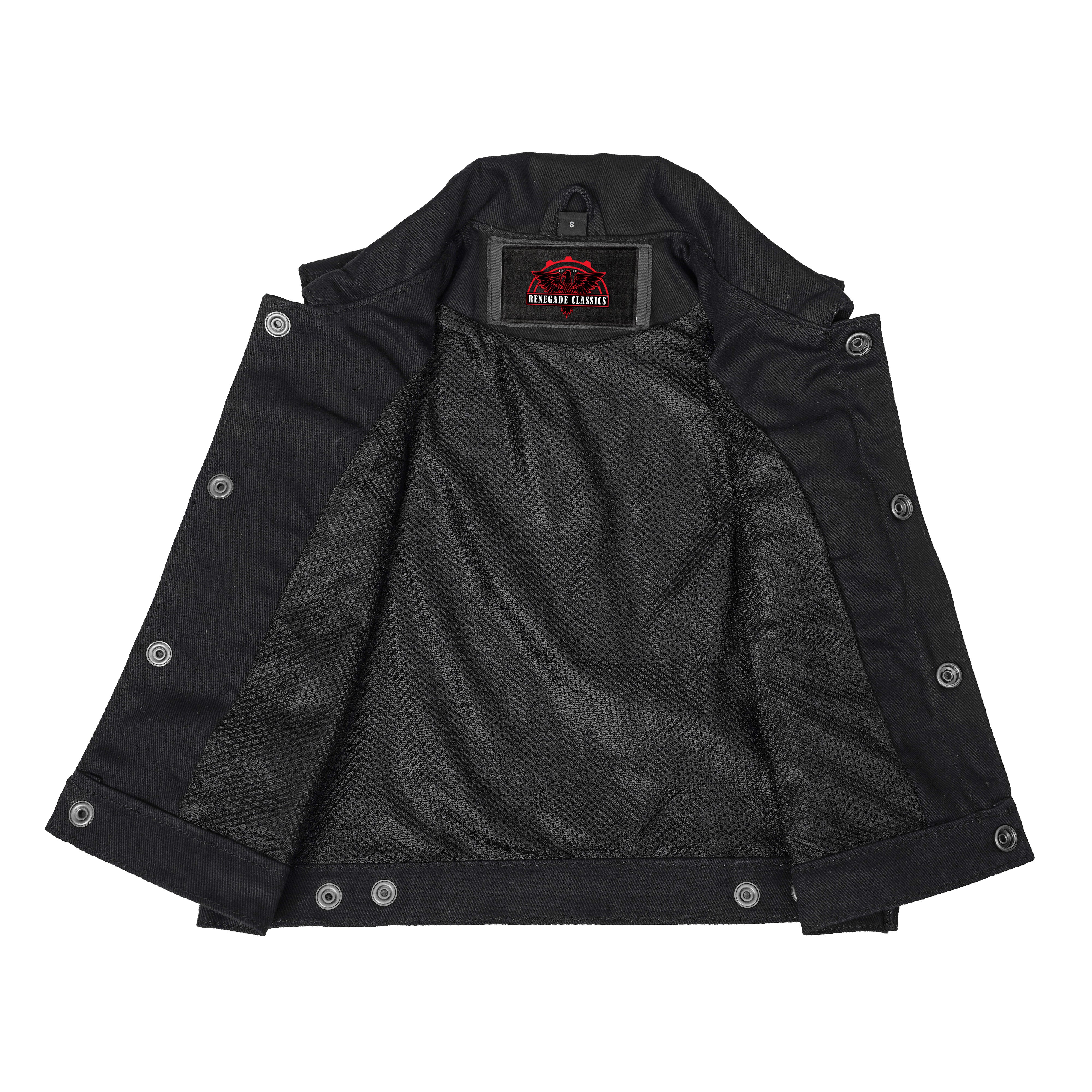Deltho kids denim vest