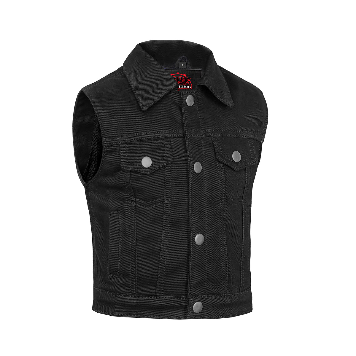 Deltho kids denim vest