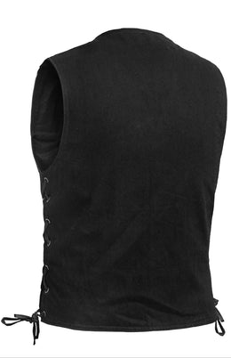 Maison Men’s Motorcycle Denim Vest