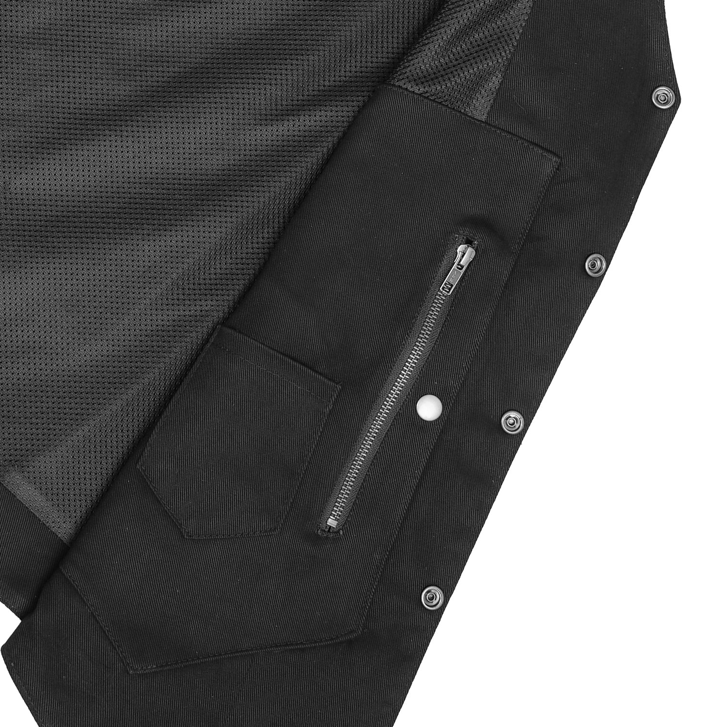 Denhawk™ Mens Denim Motorcycle Vest