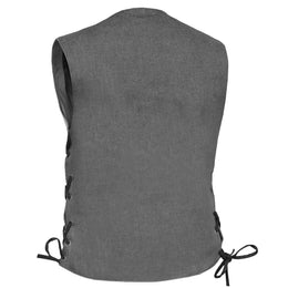 Storm™ Gray womens denim vest