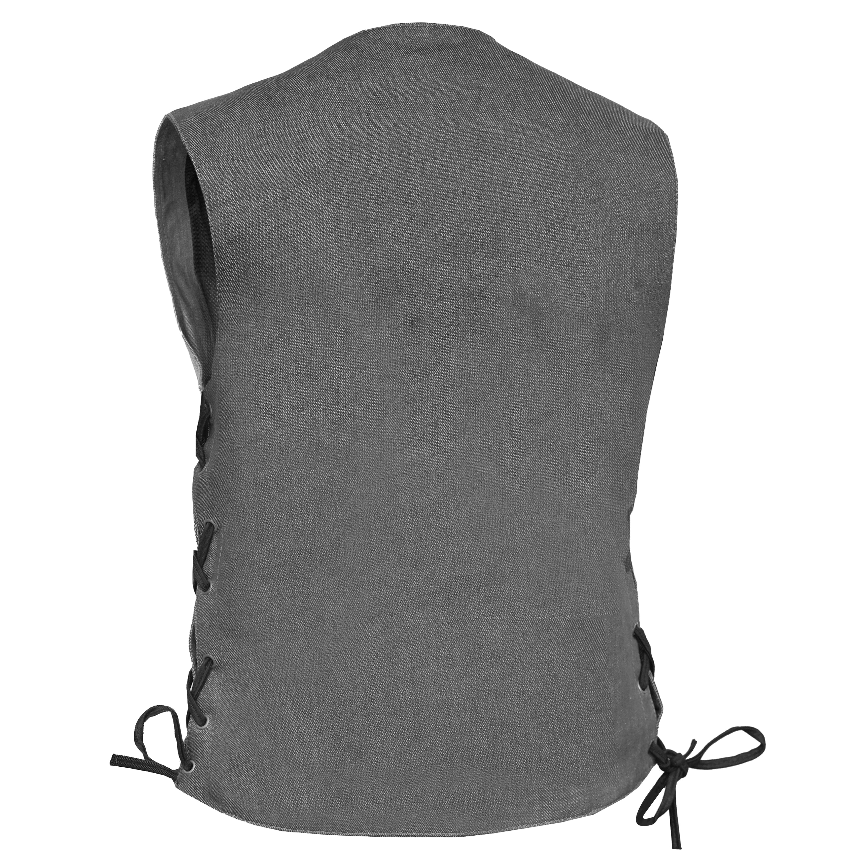 Storm™ Gray womens denim vest