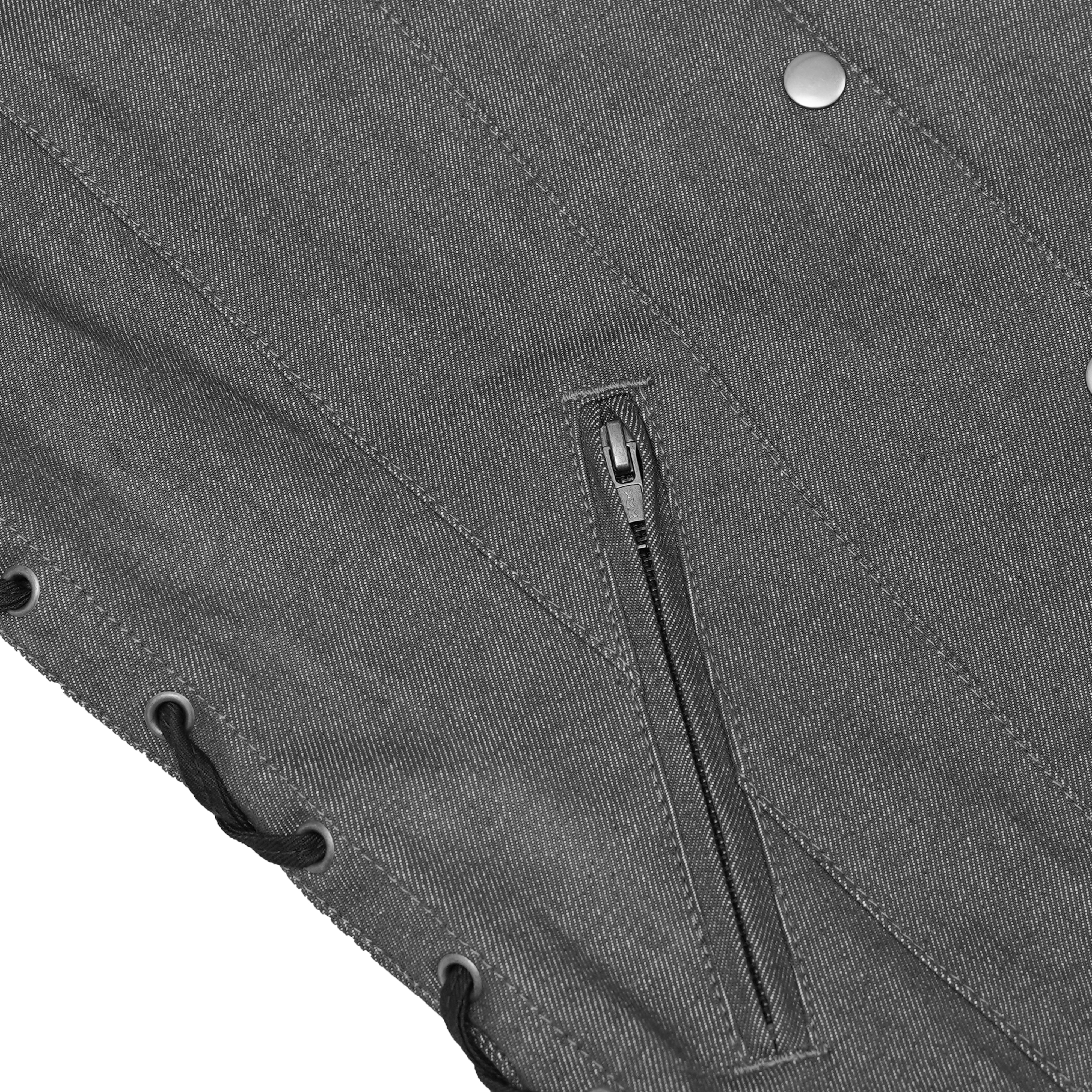 Storm™ Gray womens denim vest
