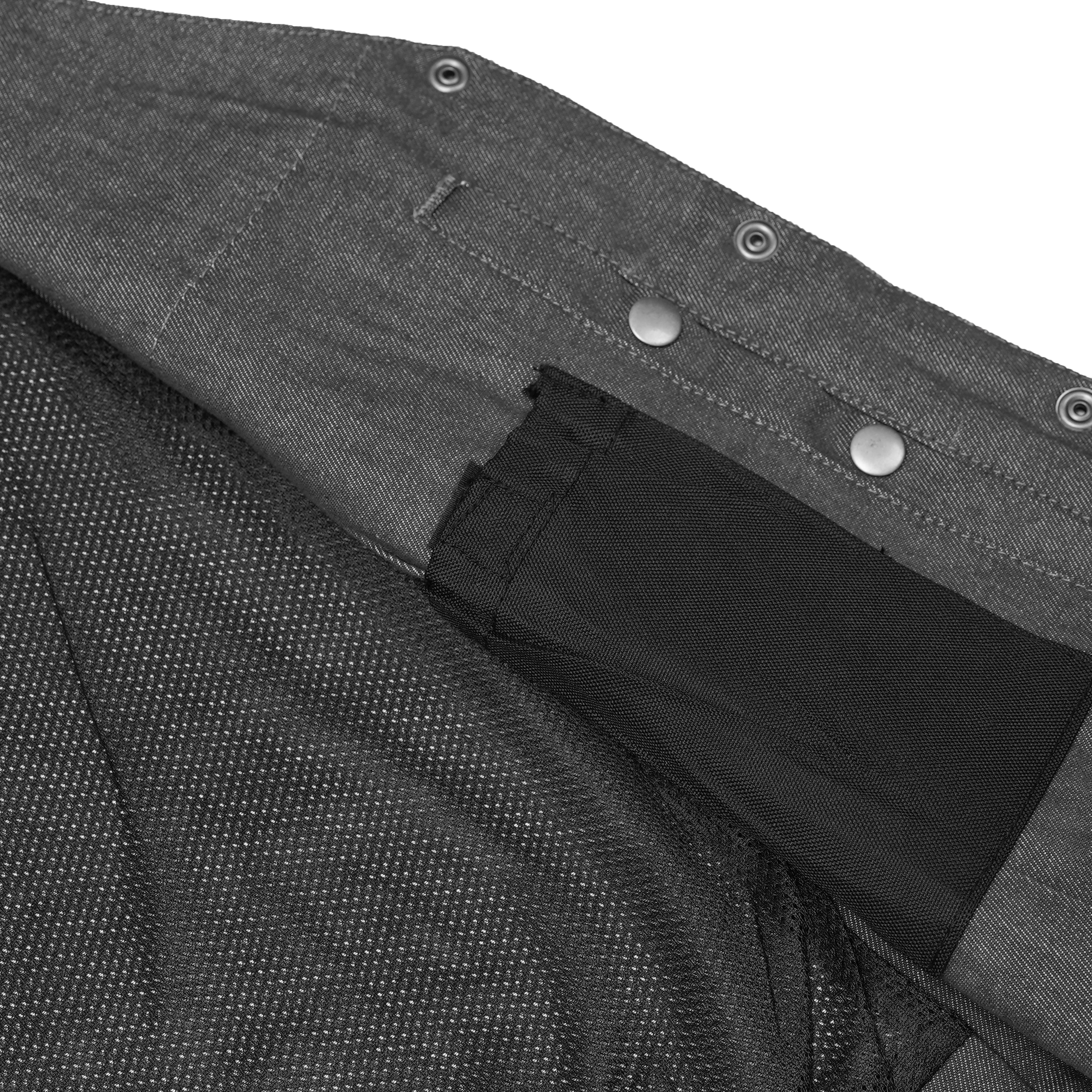 Storm™ Gray womens denim vest