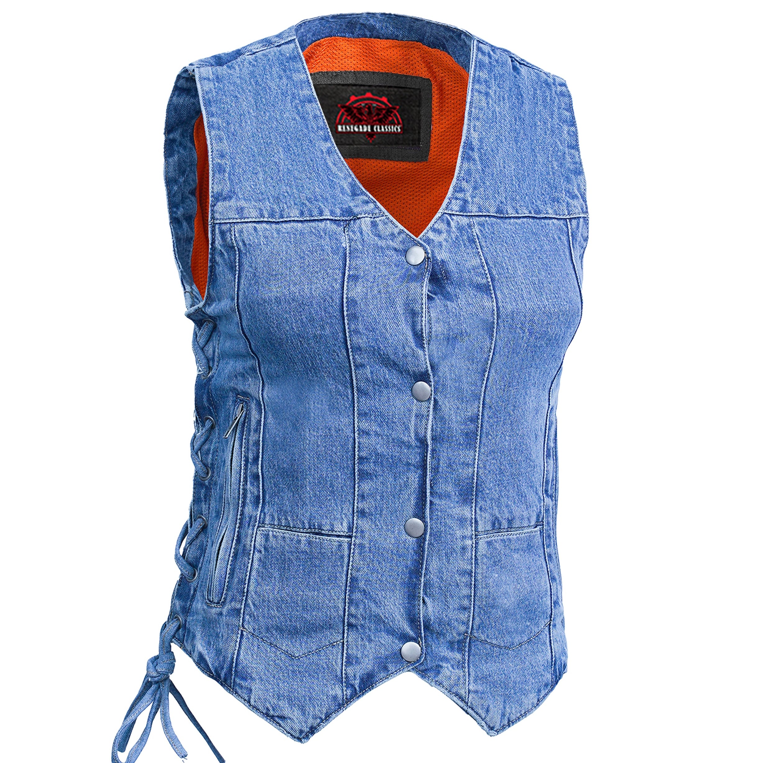 Blue Haven™ womens denim vest