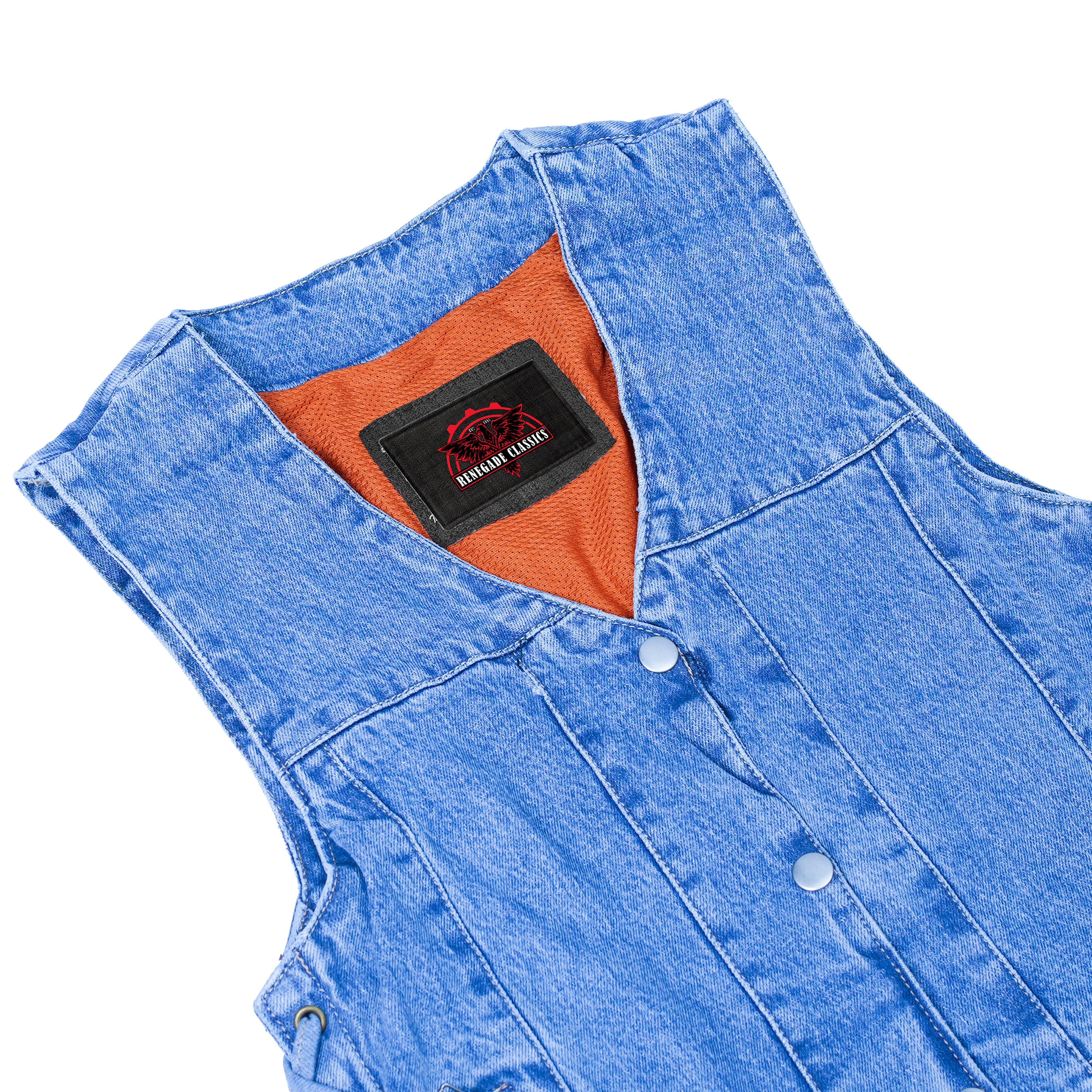 Blue Haven™ womens denim vest