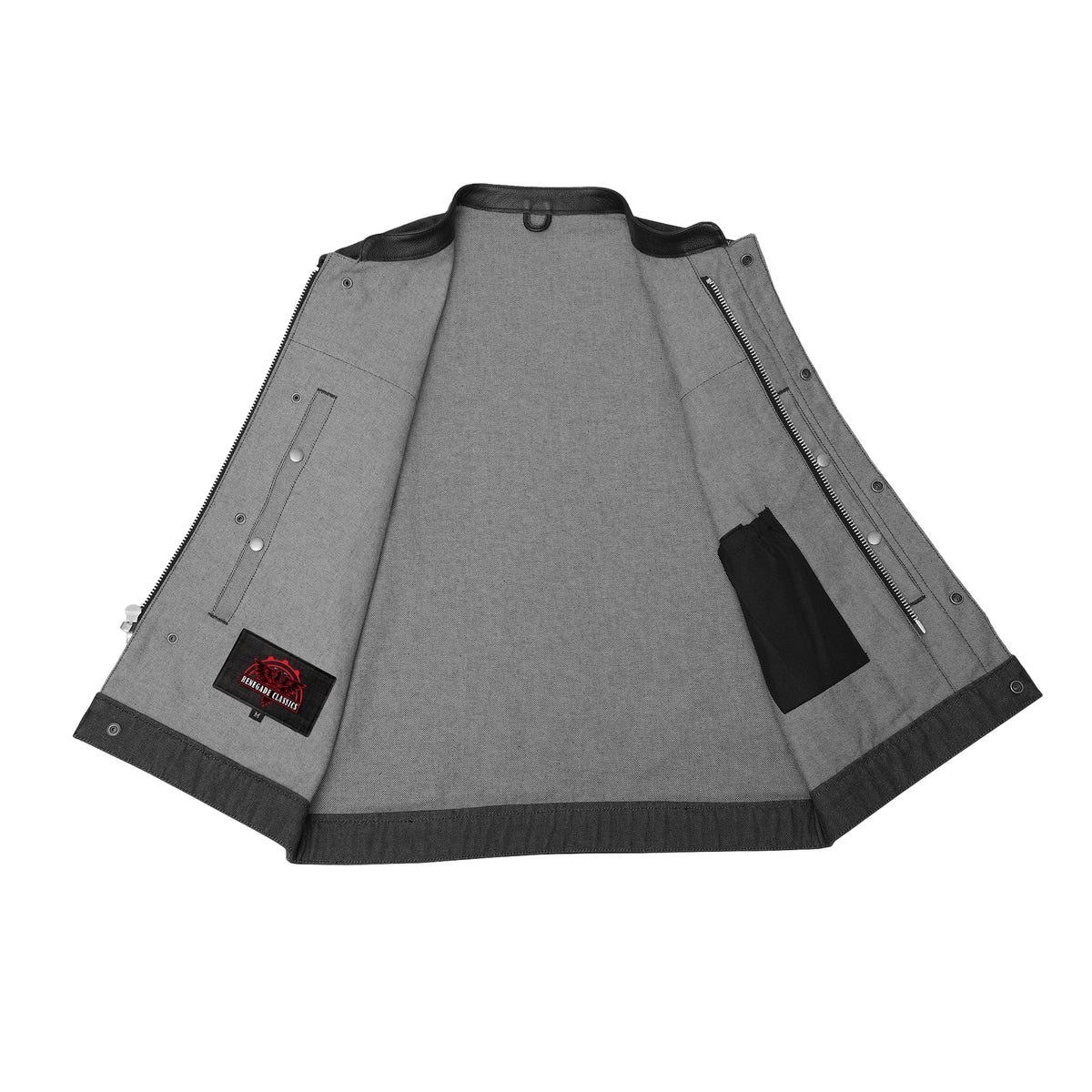 Blackridge™ Mens Denim Motorcycle Vest