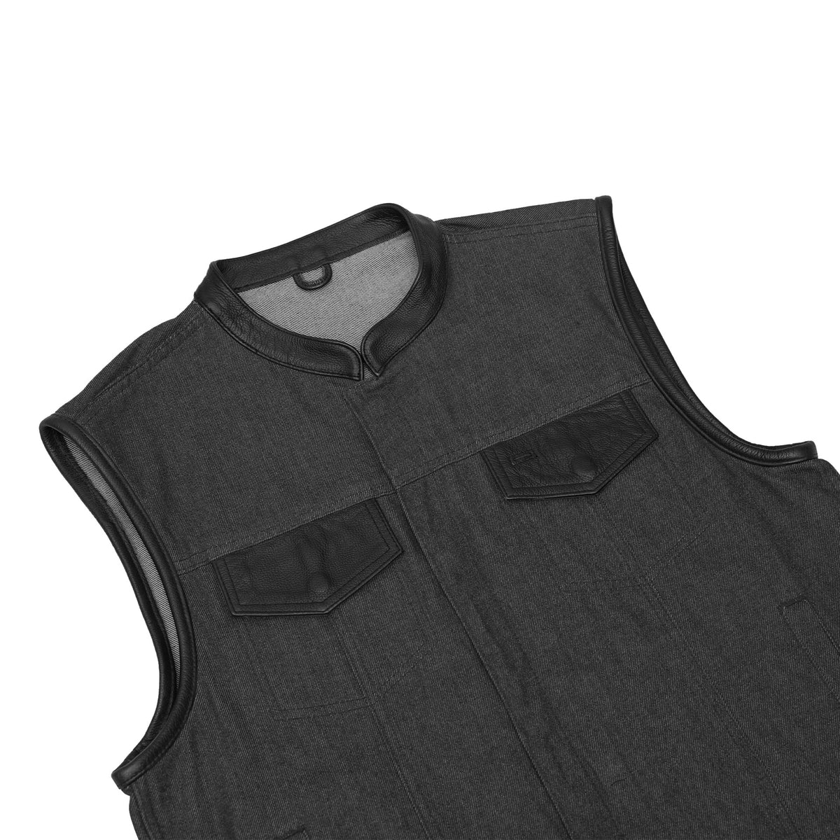 Blackridge™ Mens Denim Motorcycle Vest
