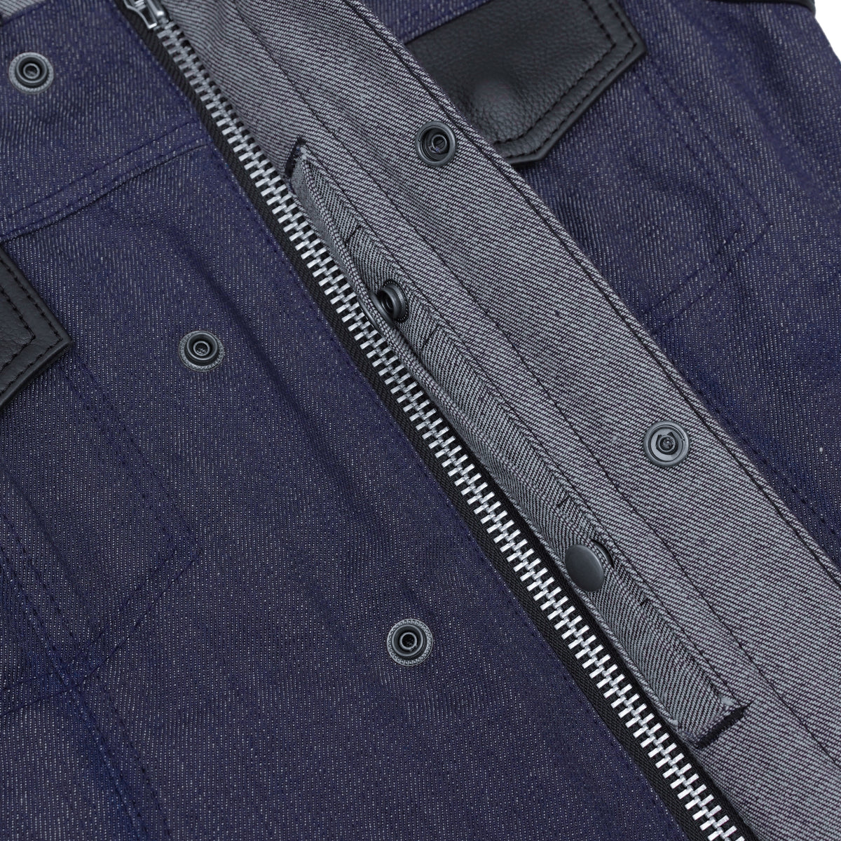 Broken Blue™ Womens Denim Motorcycle Vest