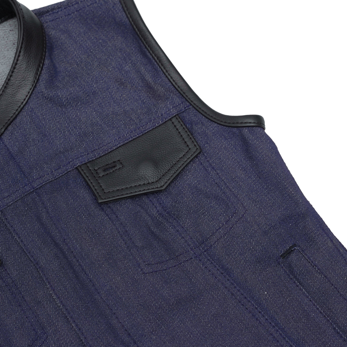 Broken Blue™ Womens Denim Motorcycle Vest