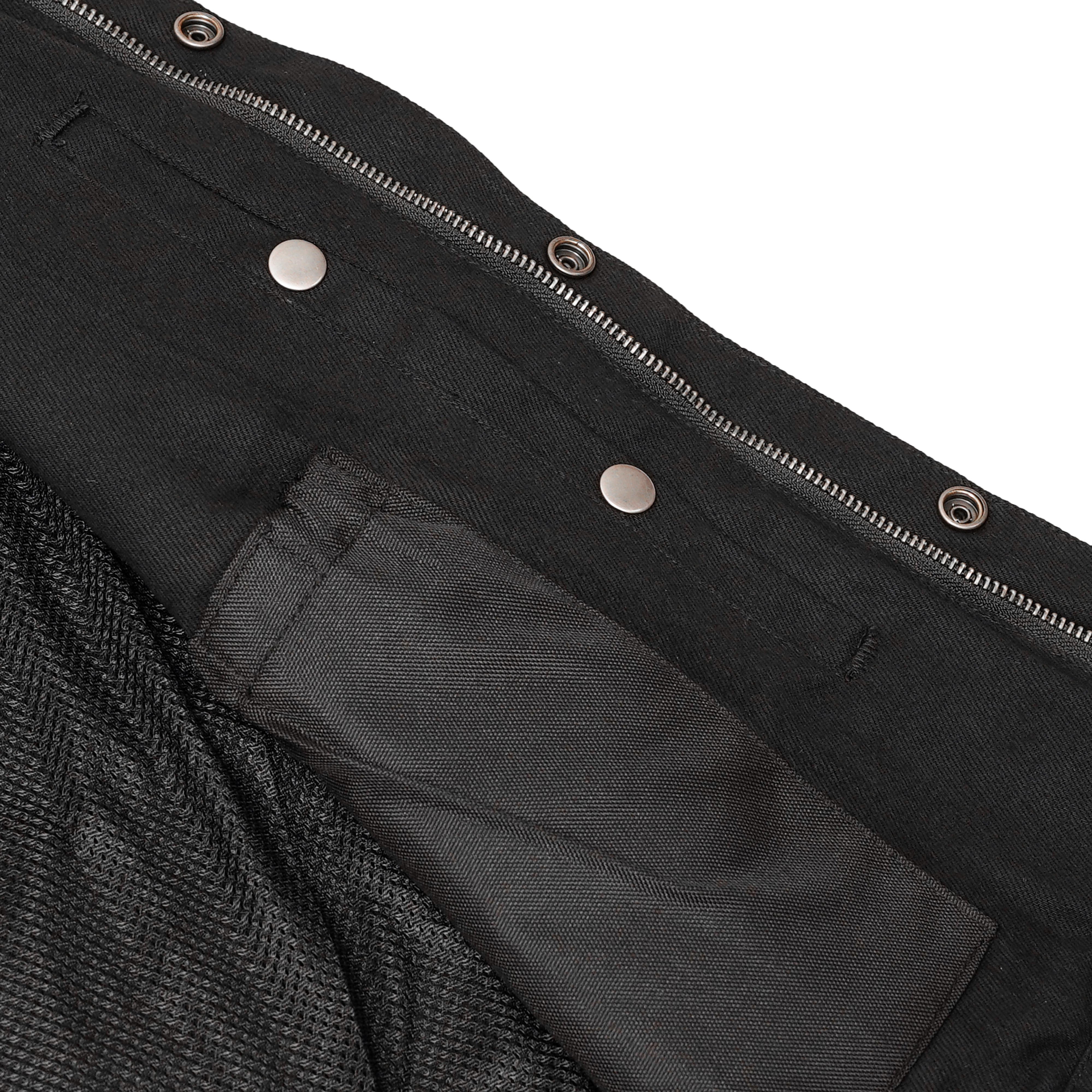 Dark Moto Mens Denim Motorcycle Vest