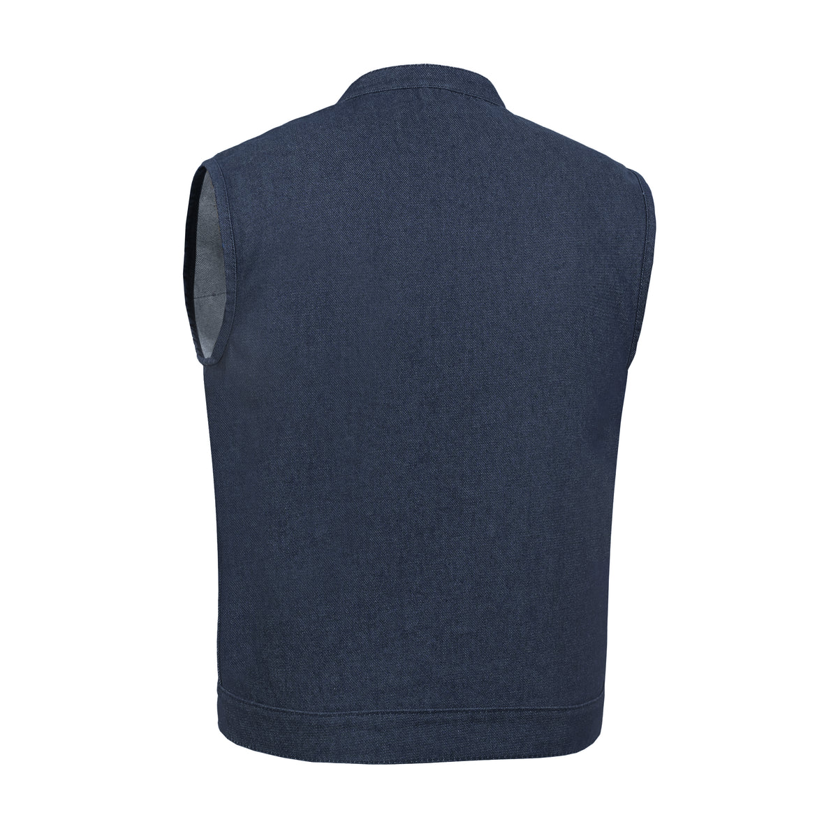 True blue™ Mens Denim Motorcycle Vest