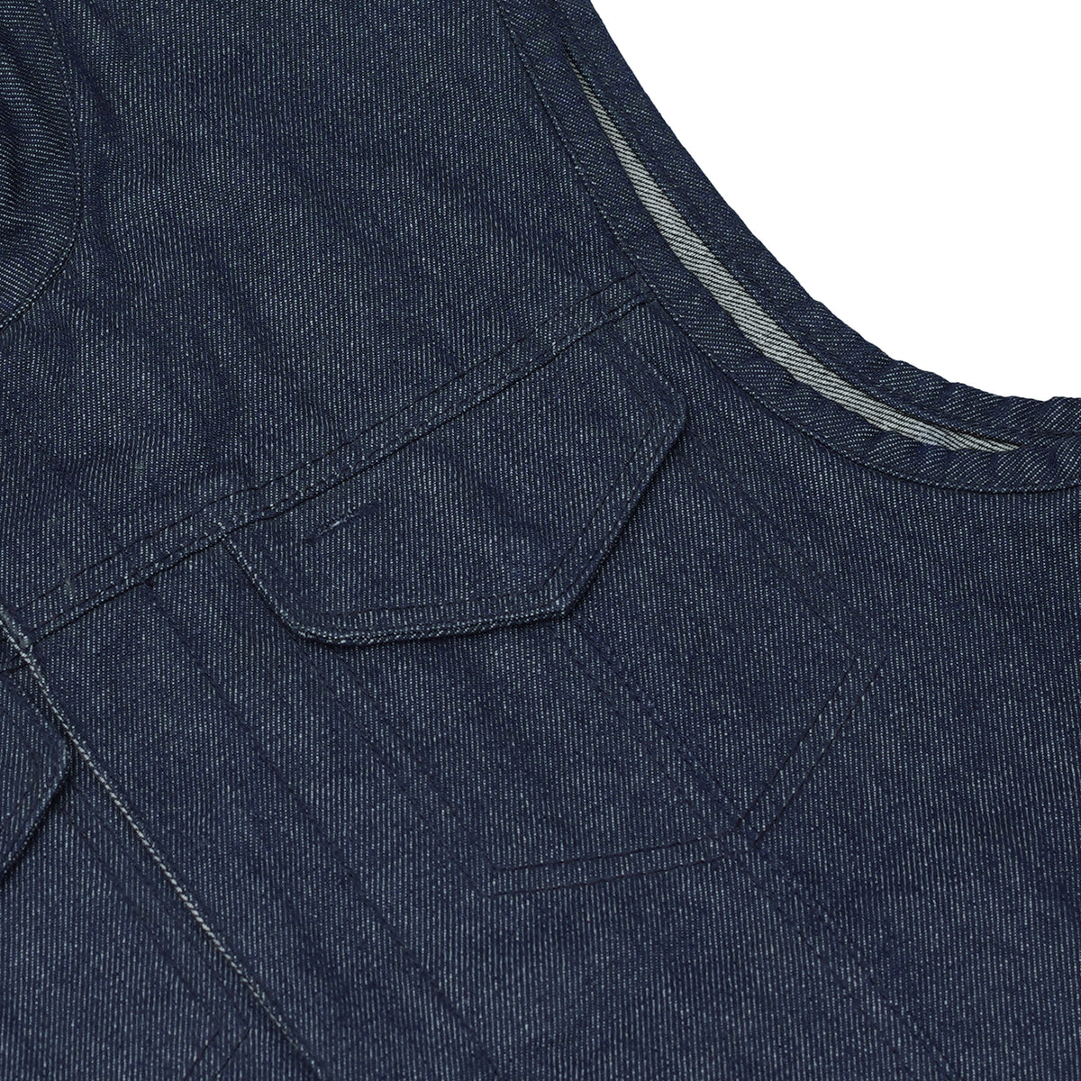 True blue™ Mens Denim Motorcycle Vest