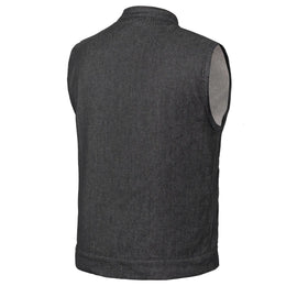 Horizon black Motorcycle Denim Vest