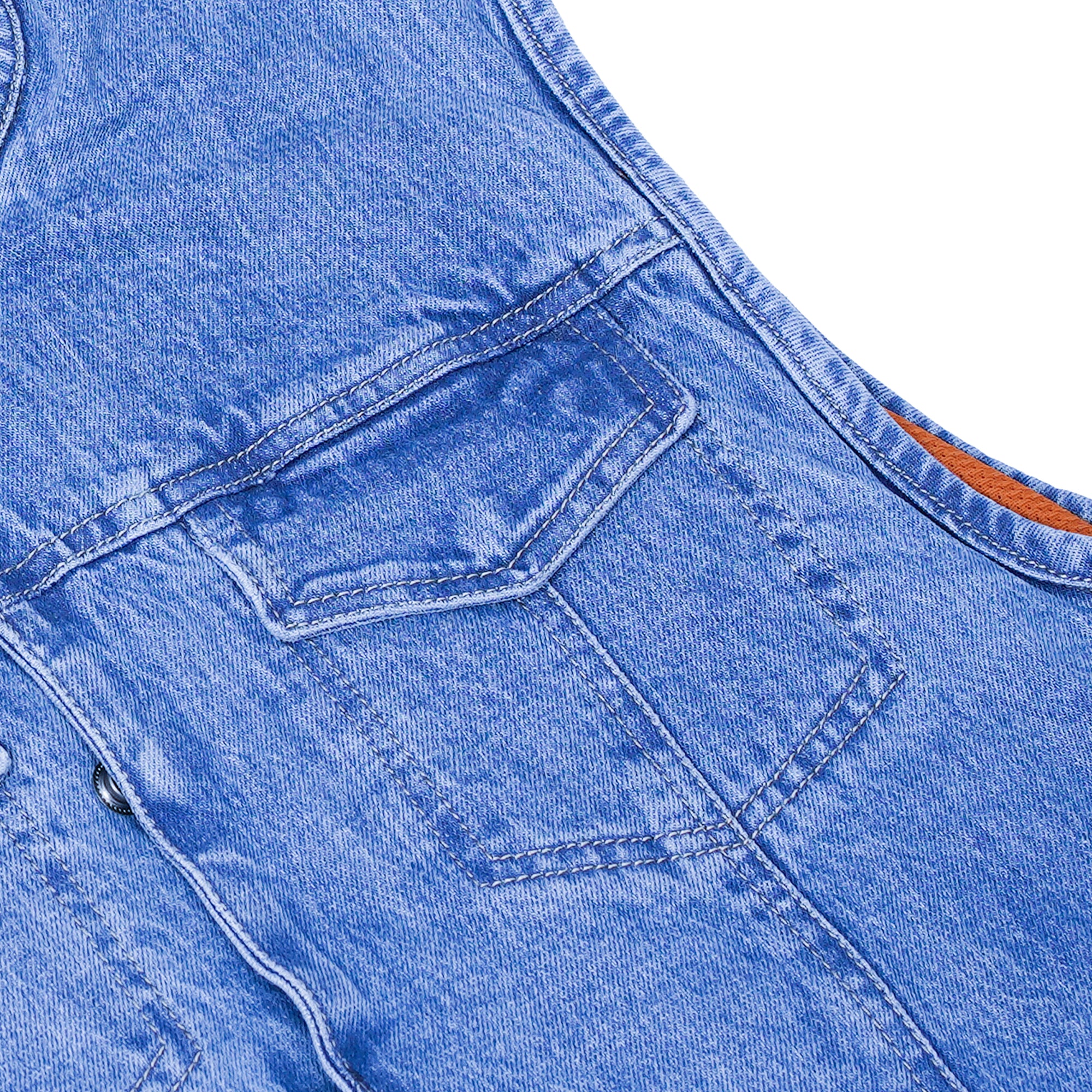 Storm hold™ Mens Blue Denim Motorcycle Vest