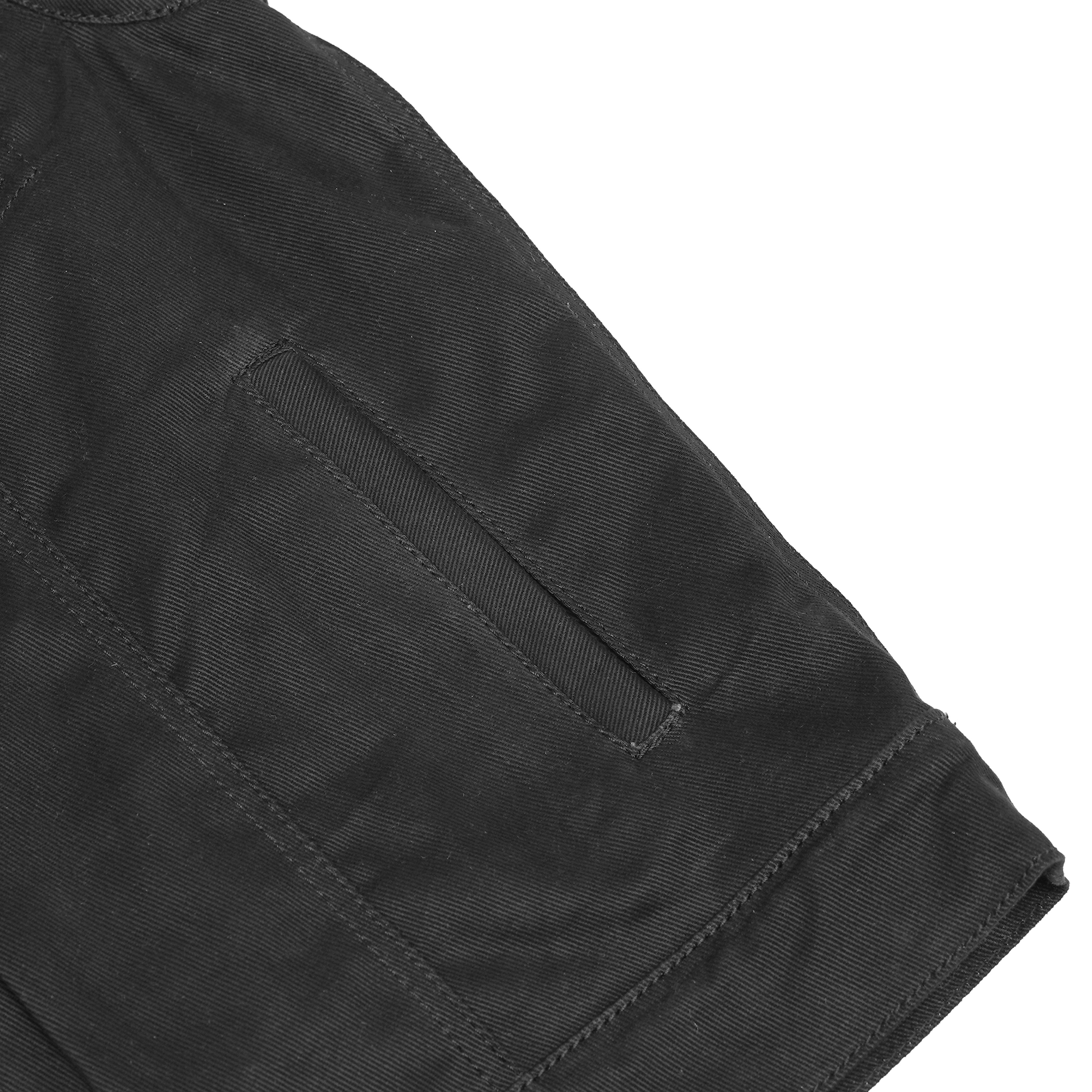 Weston™ Black Men's Denim Motorcycle Vest