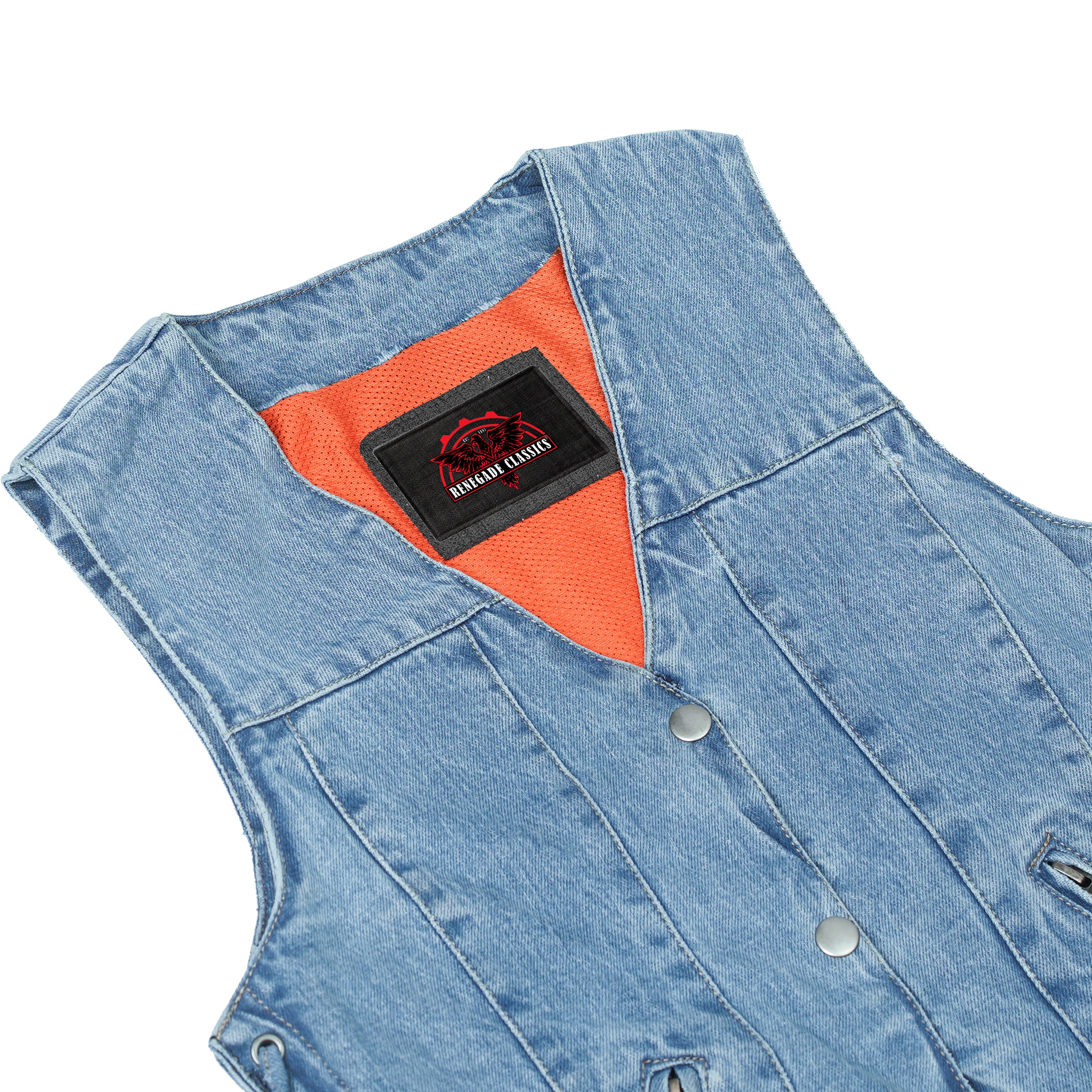 Blue Rider™ womens denim vest