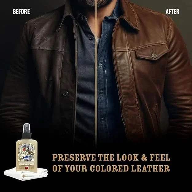 DOC BAILEY'S LEATHER CLEAR, CLEAN, CONDITION & WATERPROOF ALL LEATHER COLORS