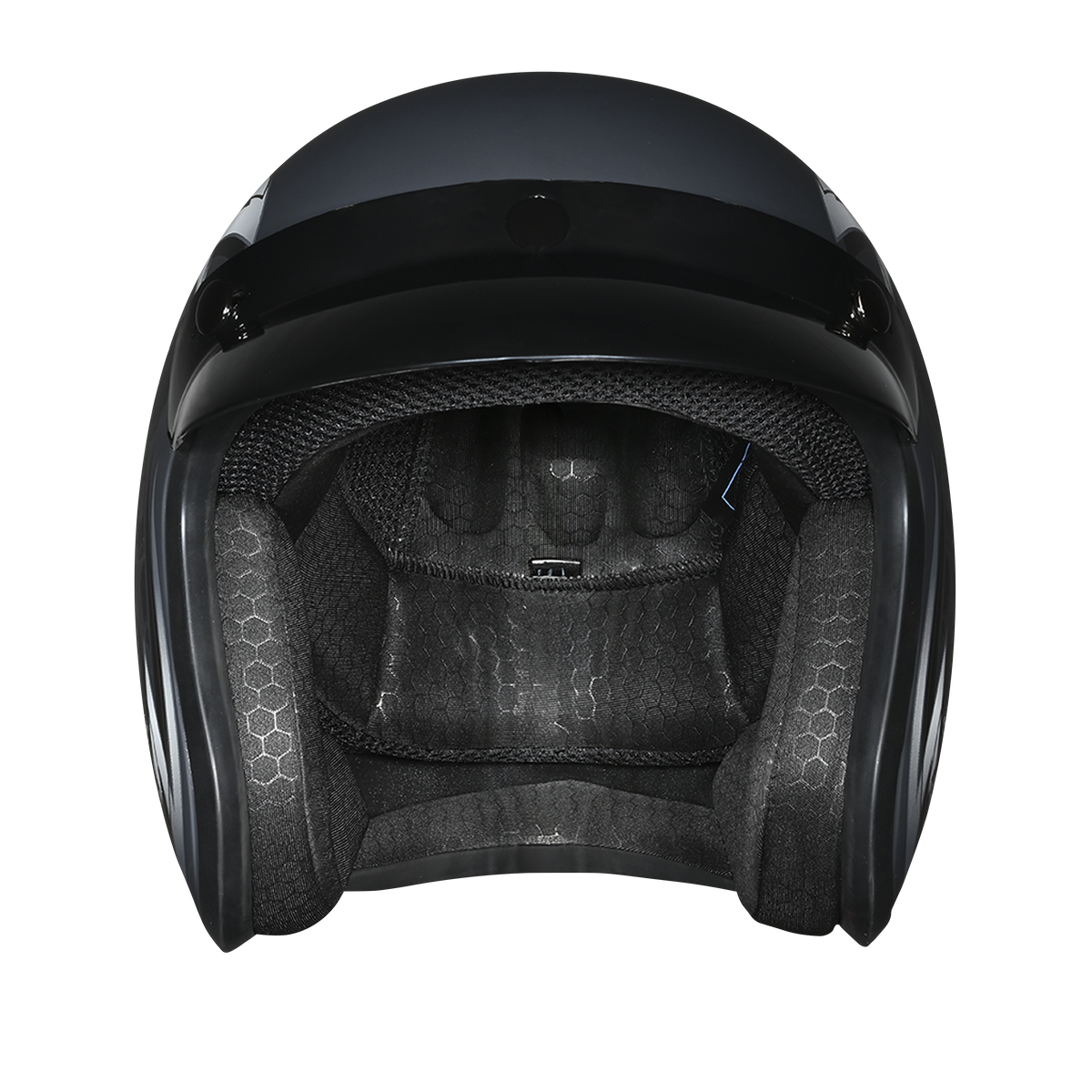 DOT Approved Daytona Cruiser Open Face Motorcycle Helmet - Men, Women & Youth - With Visor & Graphics - W/ Wild Soul
