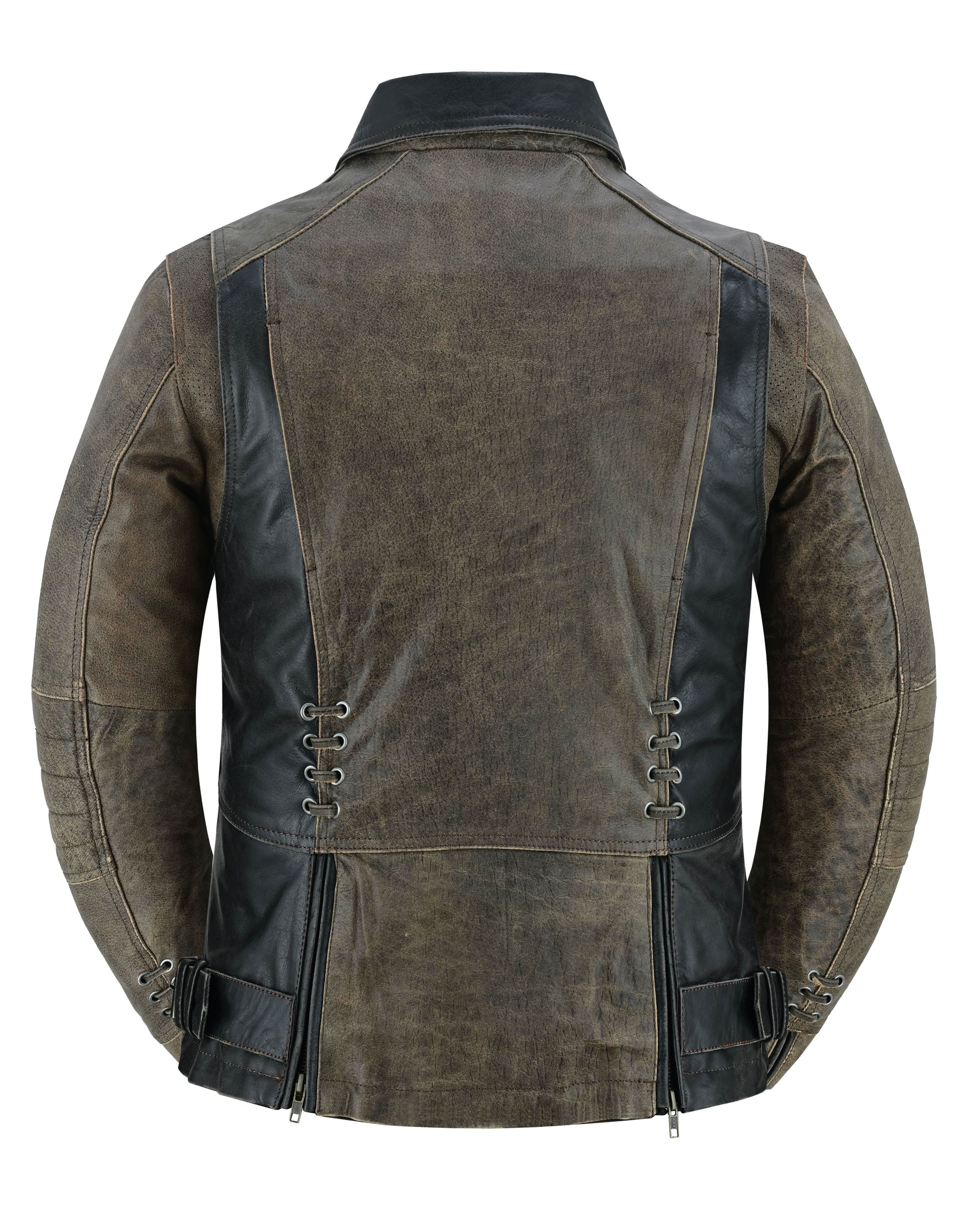Fusion Flow Women's Leather Motorcycle Jacket Women's Leather Jackets Renegade Classics