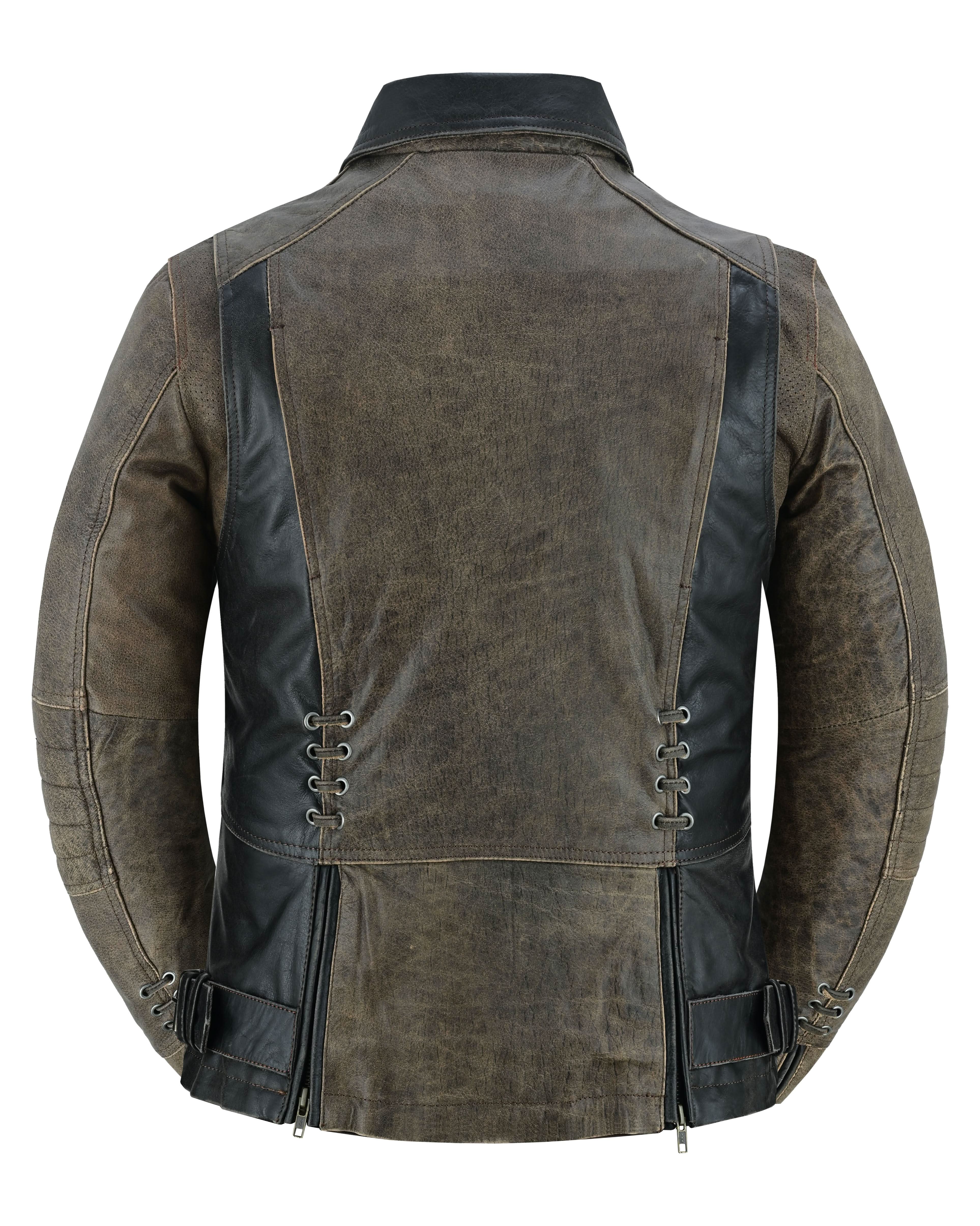 Fusion Flow Women's Leather Motorcycle Jacket Women's Leather Jackets Renegade Classics