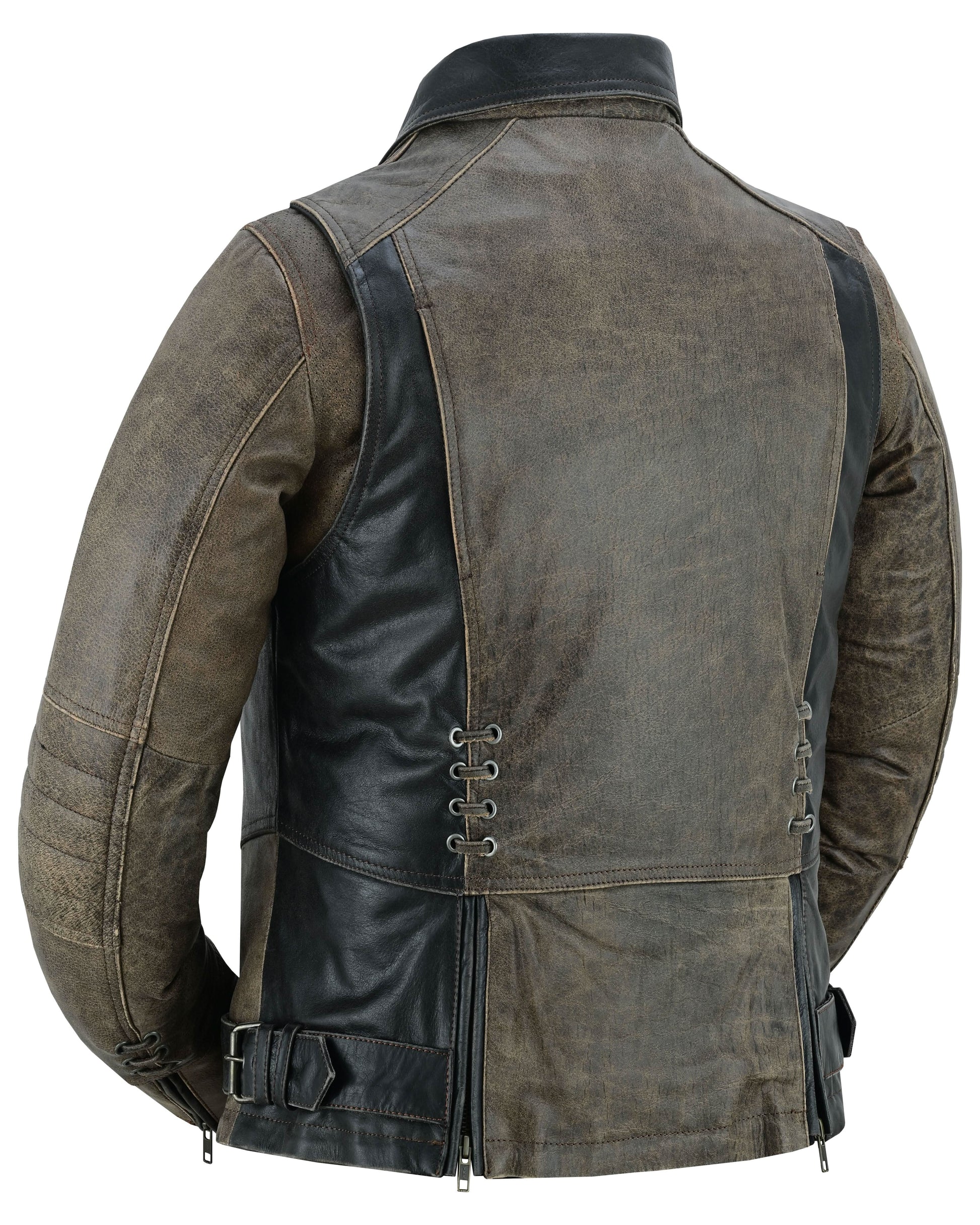 Fusion Flow Women's Leather Motorcycle Jacket Women's Leather Jackets Renegade Classics