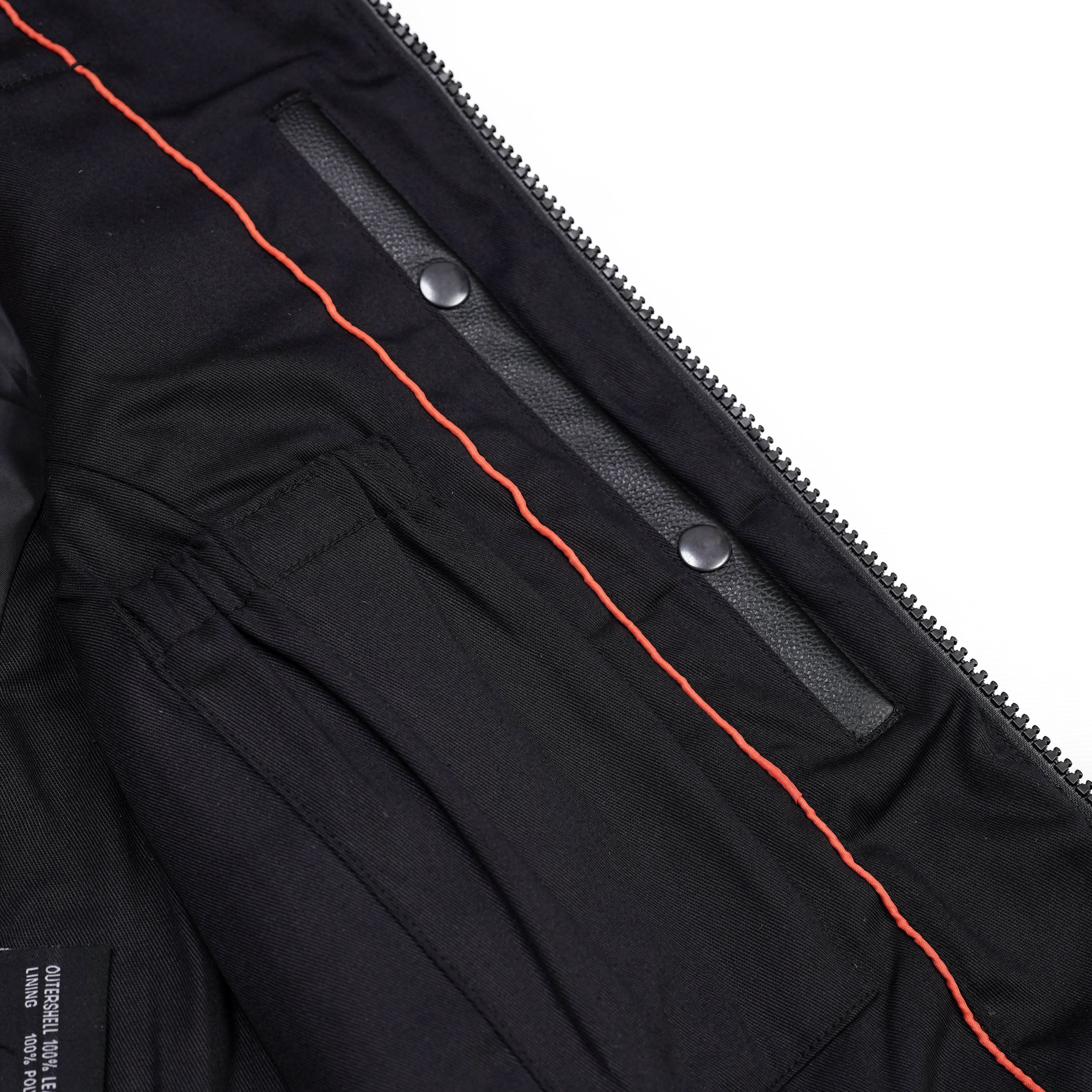 Silent Strike™ Mens Leather Motorcycle Vest