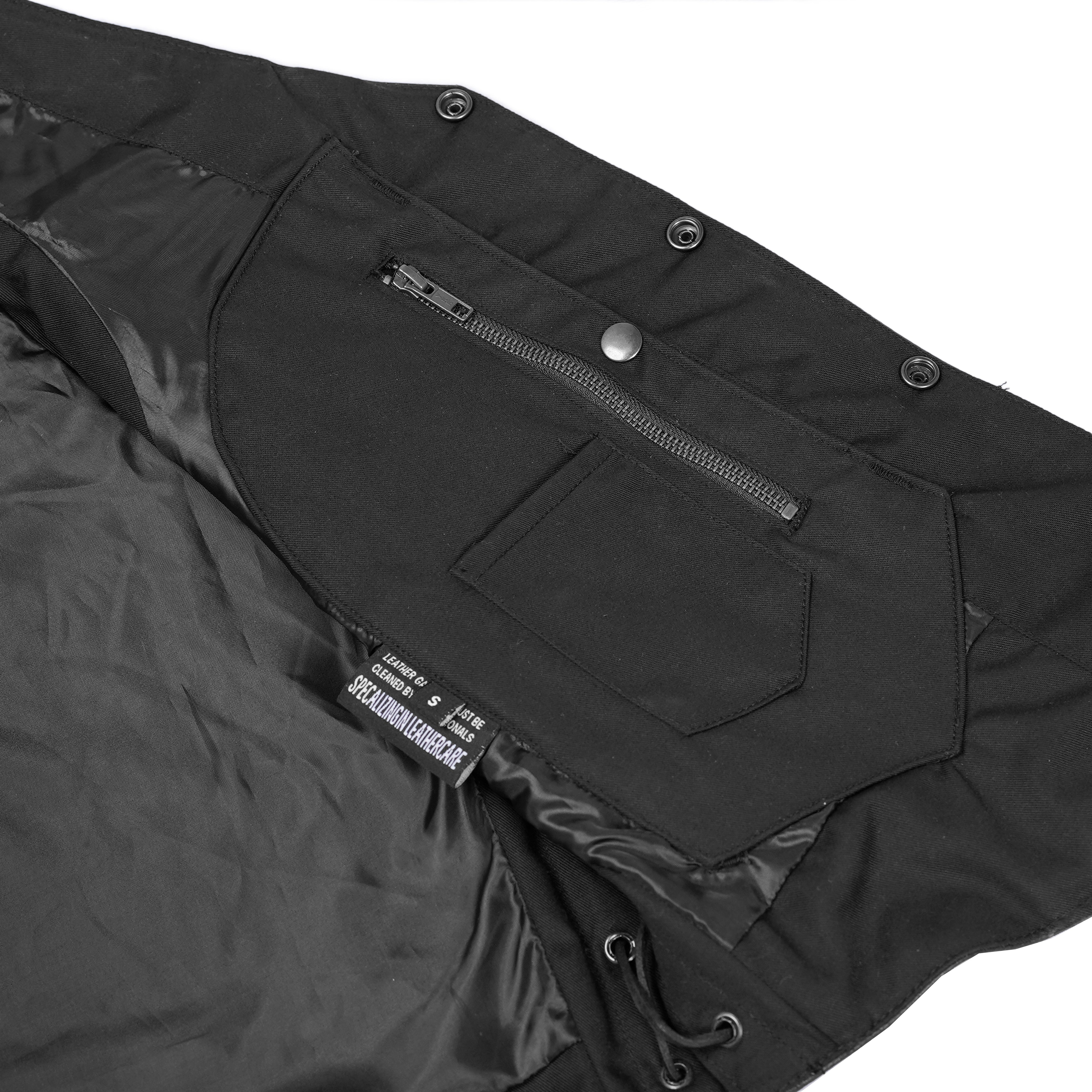 Line Ranger™ Mens Leather Motorcycle Vest