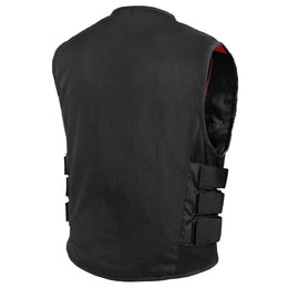 Crossroad Men's Motorcycle Textile SWAT Vest
