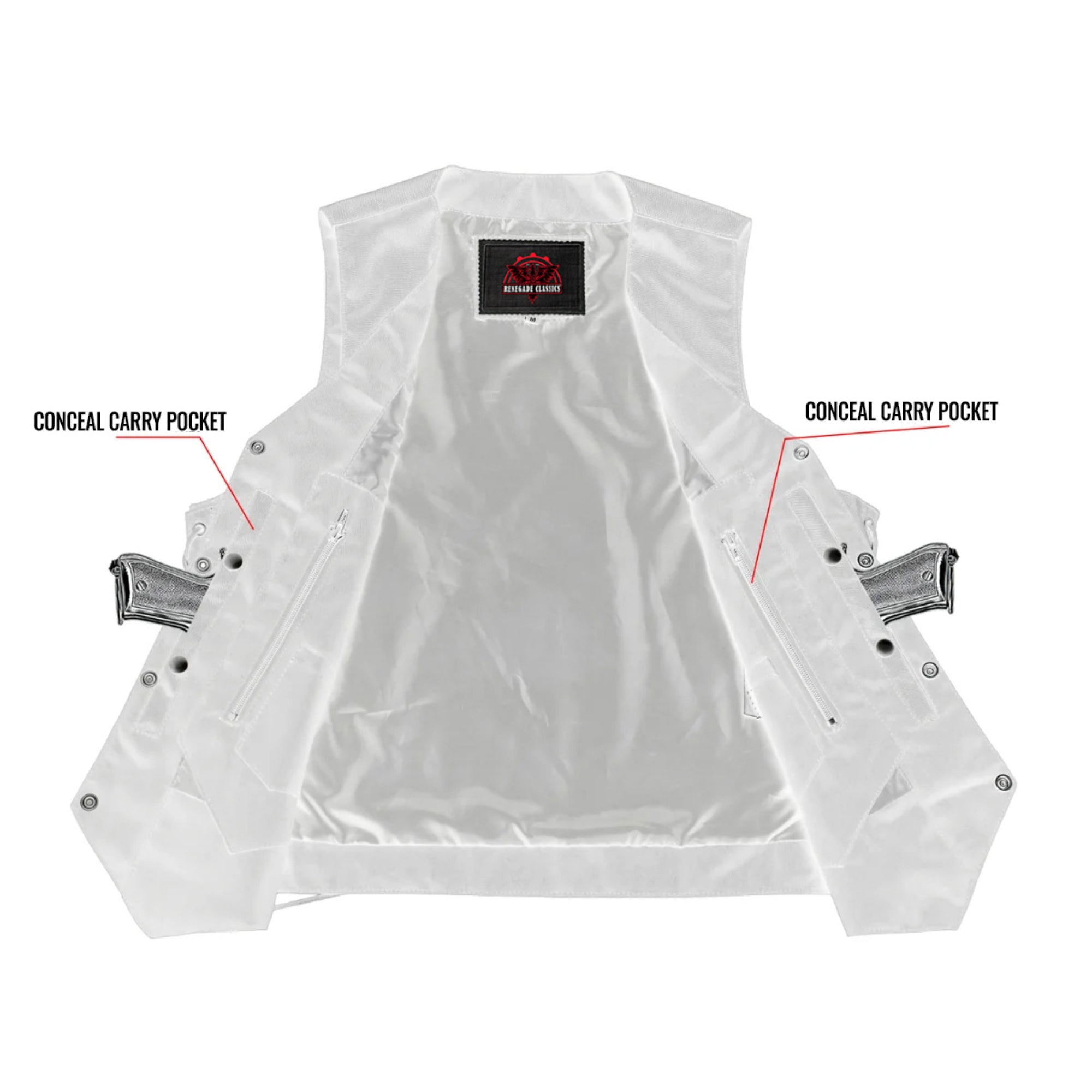 Warpath™ Mens Textile Motorcycle Vest