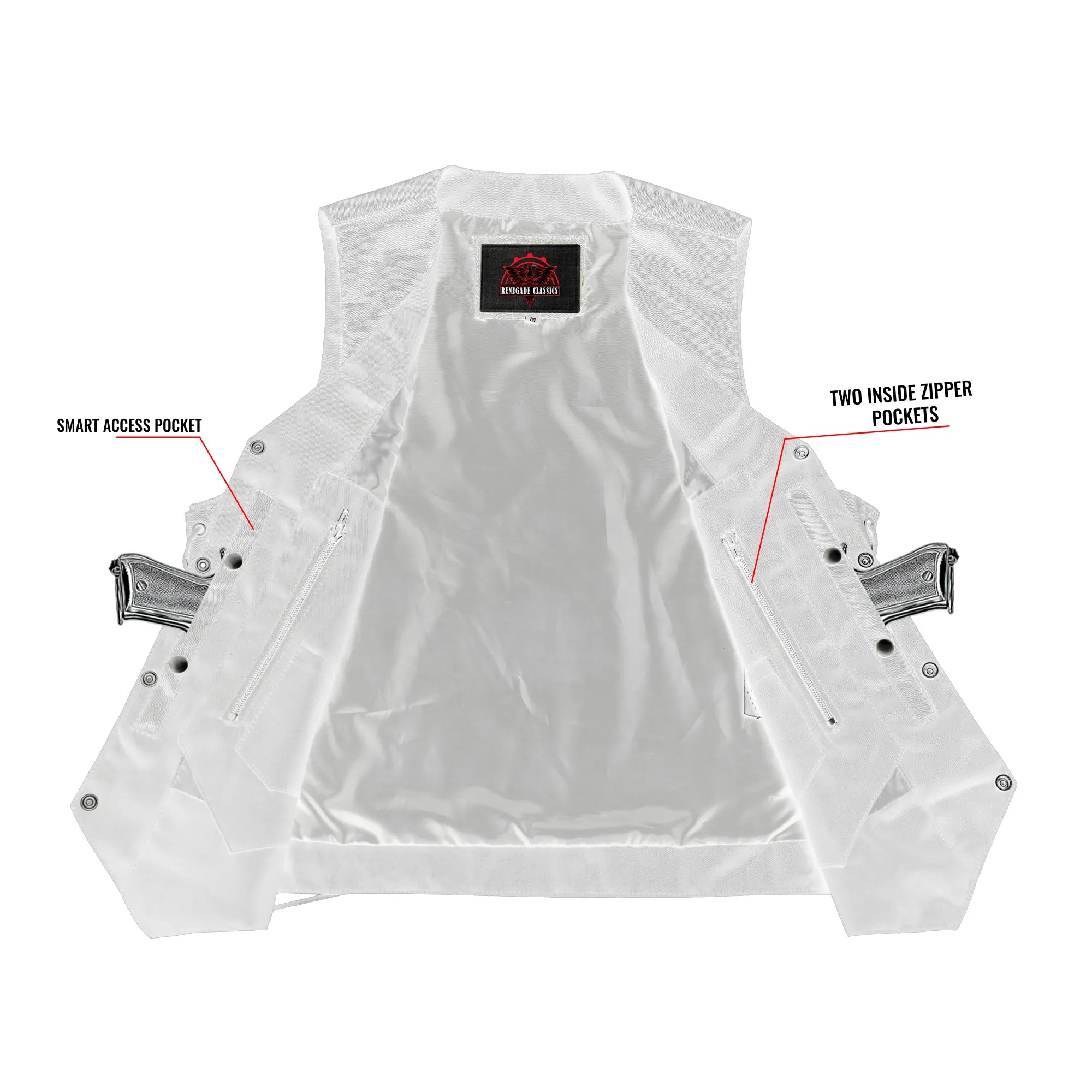 Warpath™ Mens Textile Motorcycle Vest