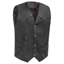 Rockus™ Motorcycle Leather Vest