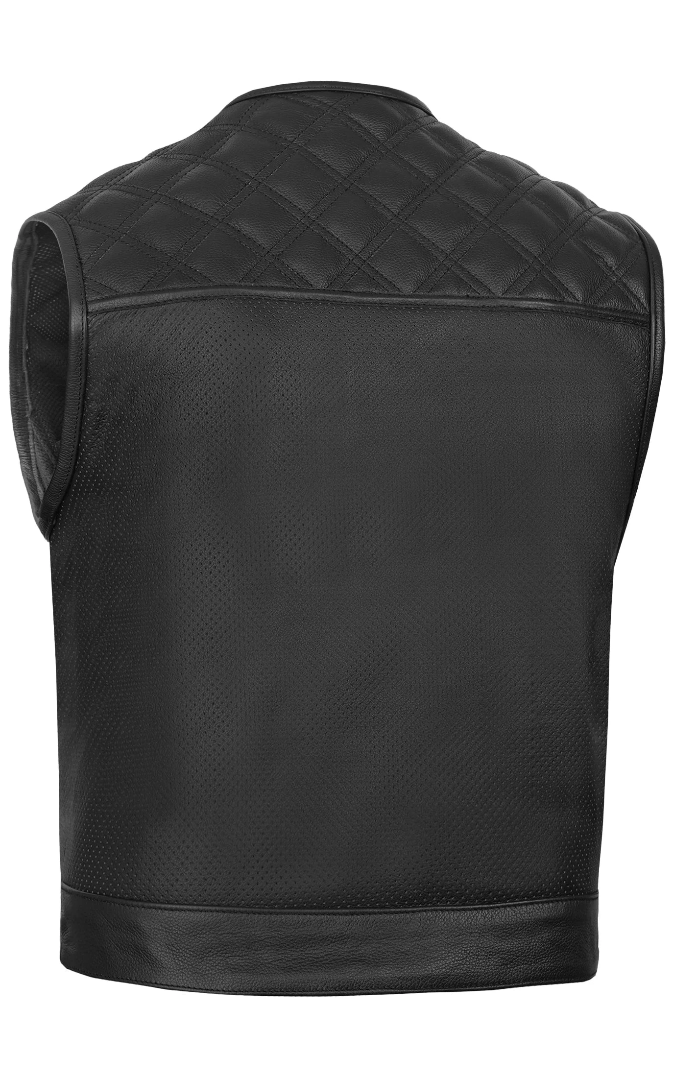 Clubhouse Men's Motorcycle Leather Vest