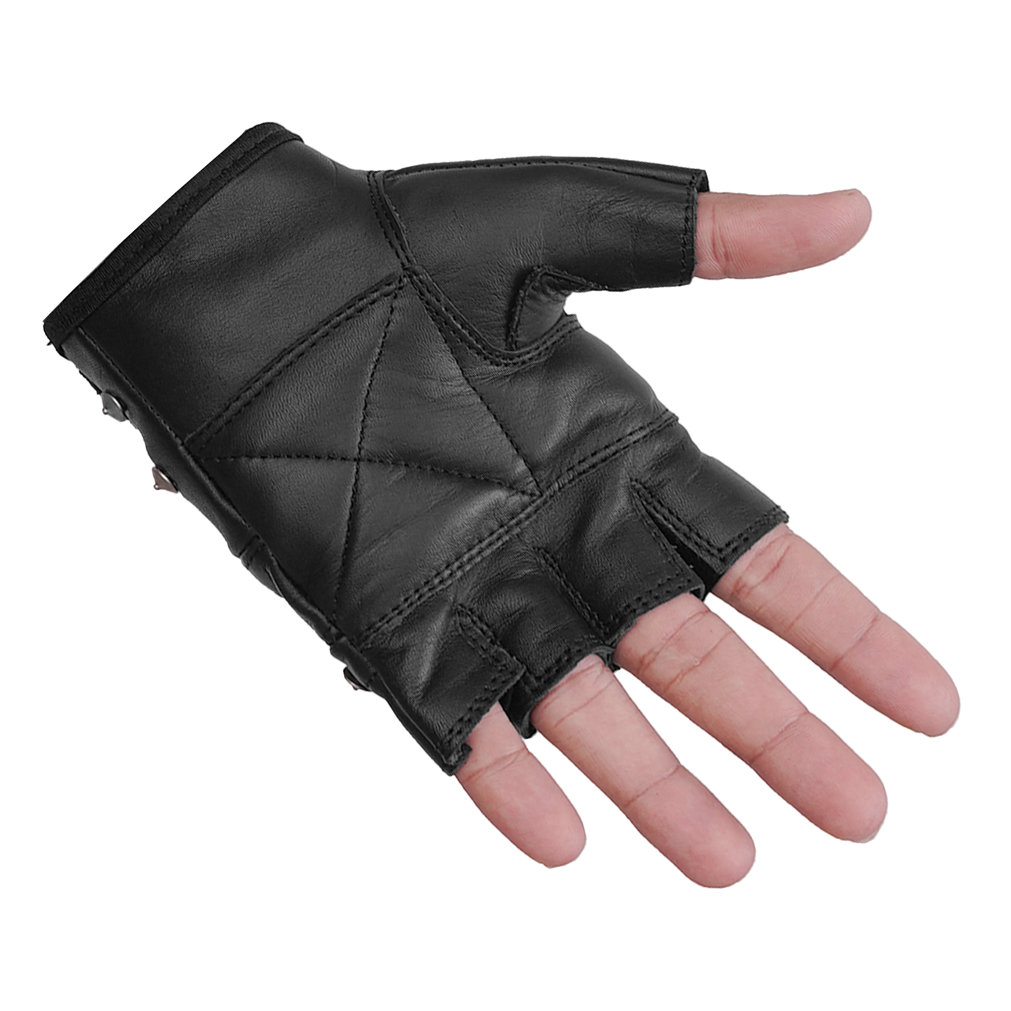 Road Rebel™ Fingerless Motorcycle Gloves