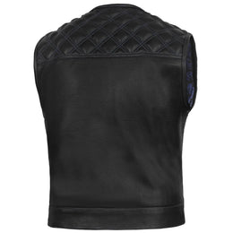 Mile Crusher Men’s Motorcycle Leather Vest