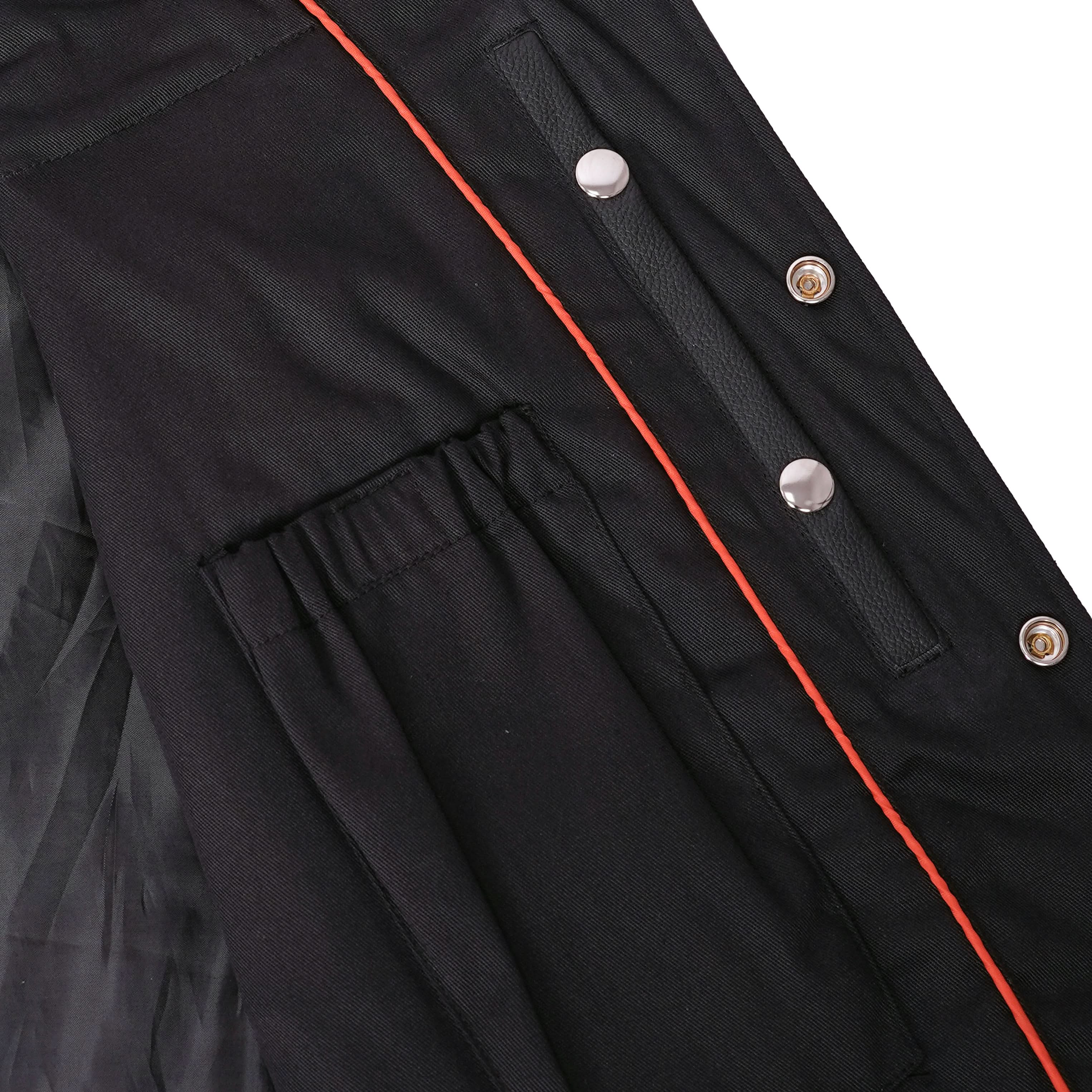 Flint™ Mens Leather Motorcycle Vest