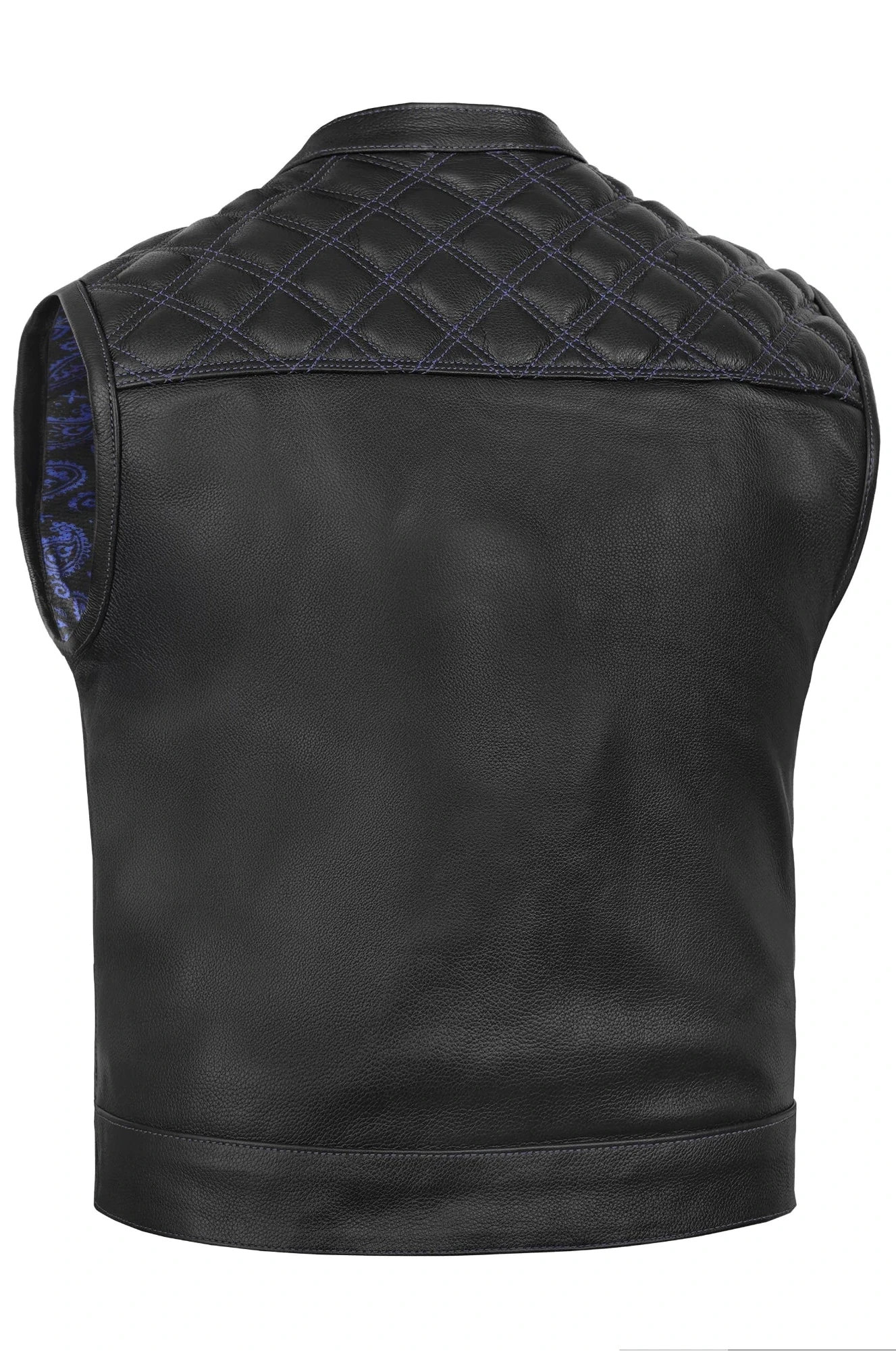 Django - Men’s Motorcycle Leather Vest