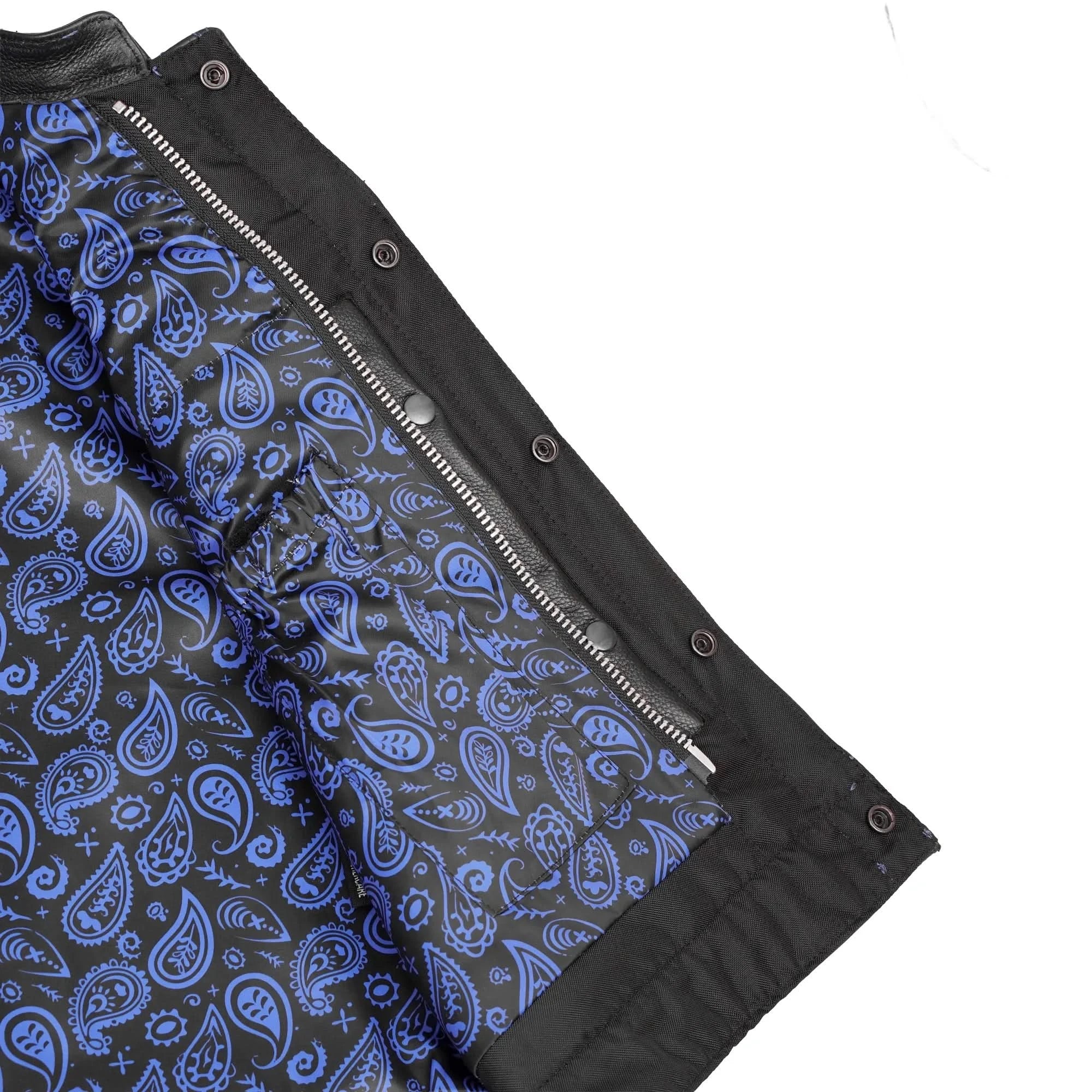 Darkpulse - Men’s Leather Motorcycle Vest