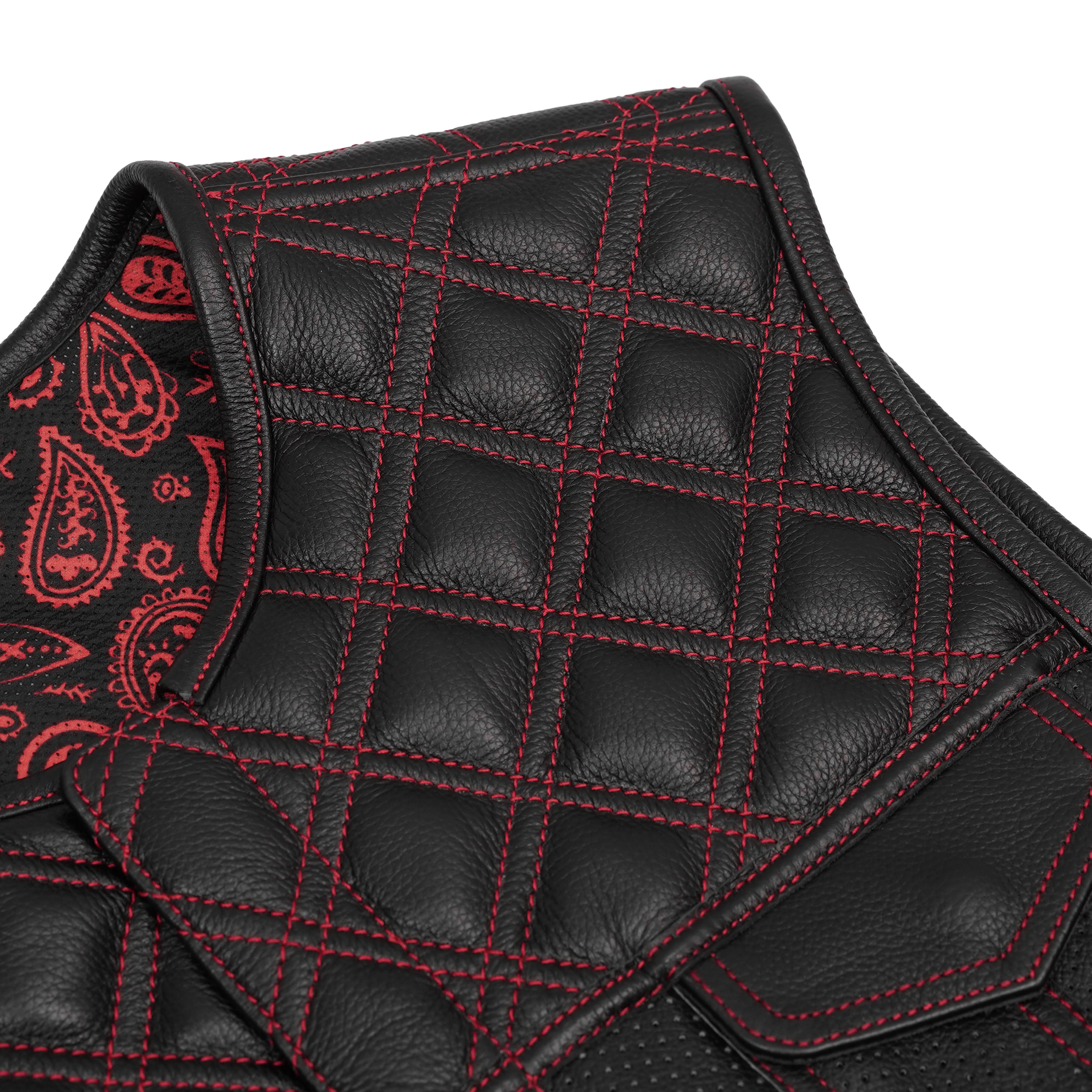 Canyonforge Men's Motorcycle Leather Vest