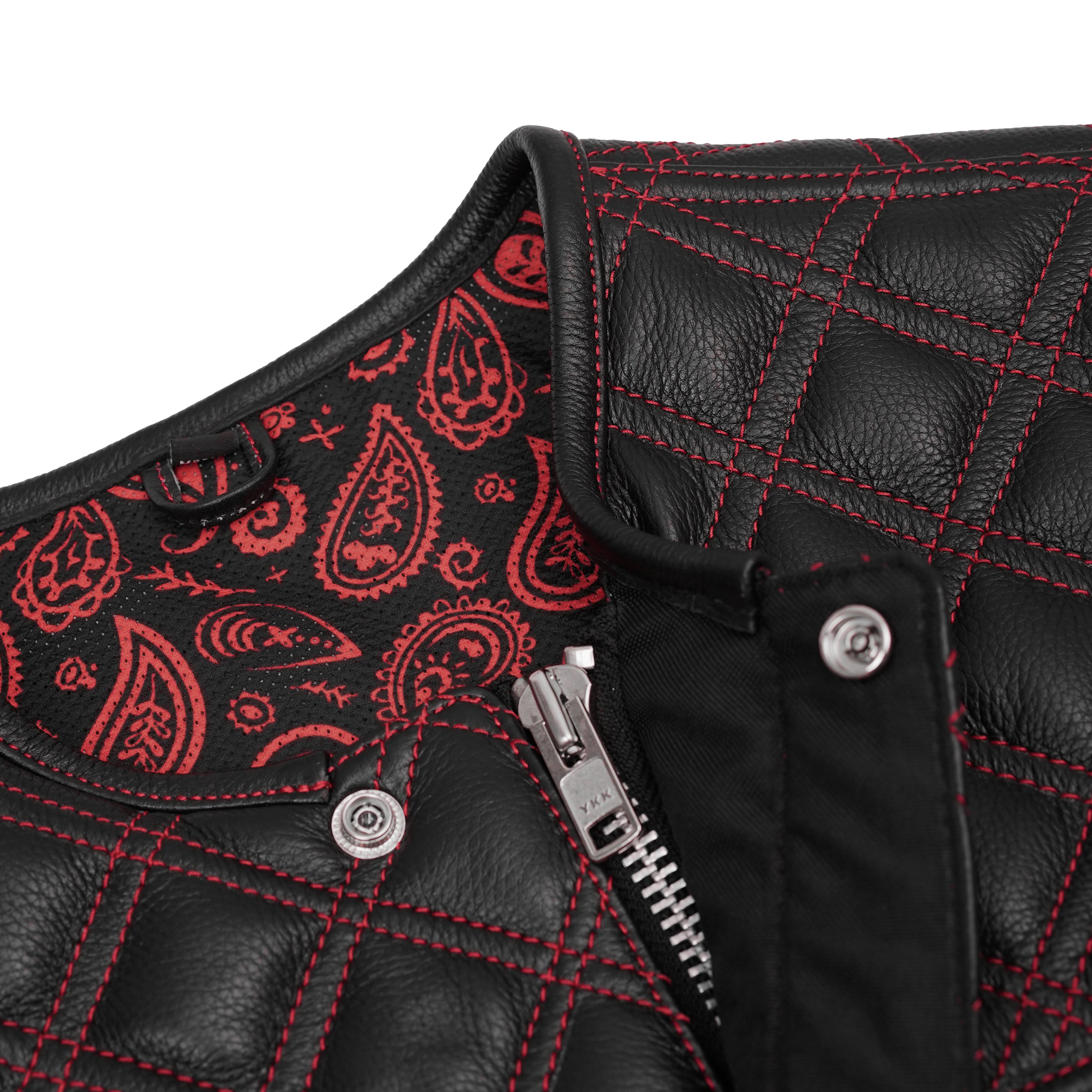 Canyonforge Men's Motorcycle Leather Vest