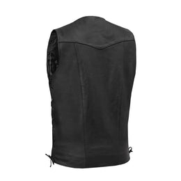 GearGuard™ Men's Utility Motorcycle Vest - Black