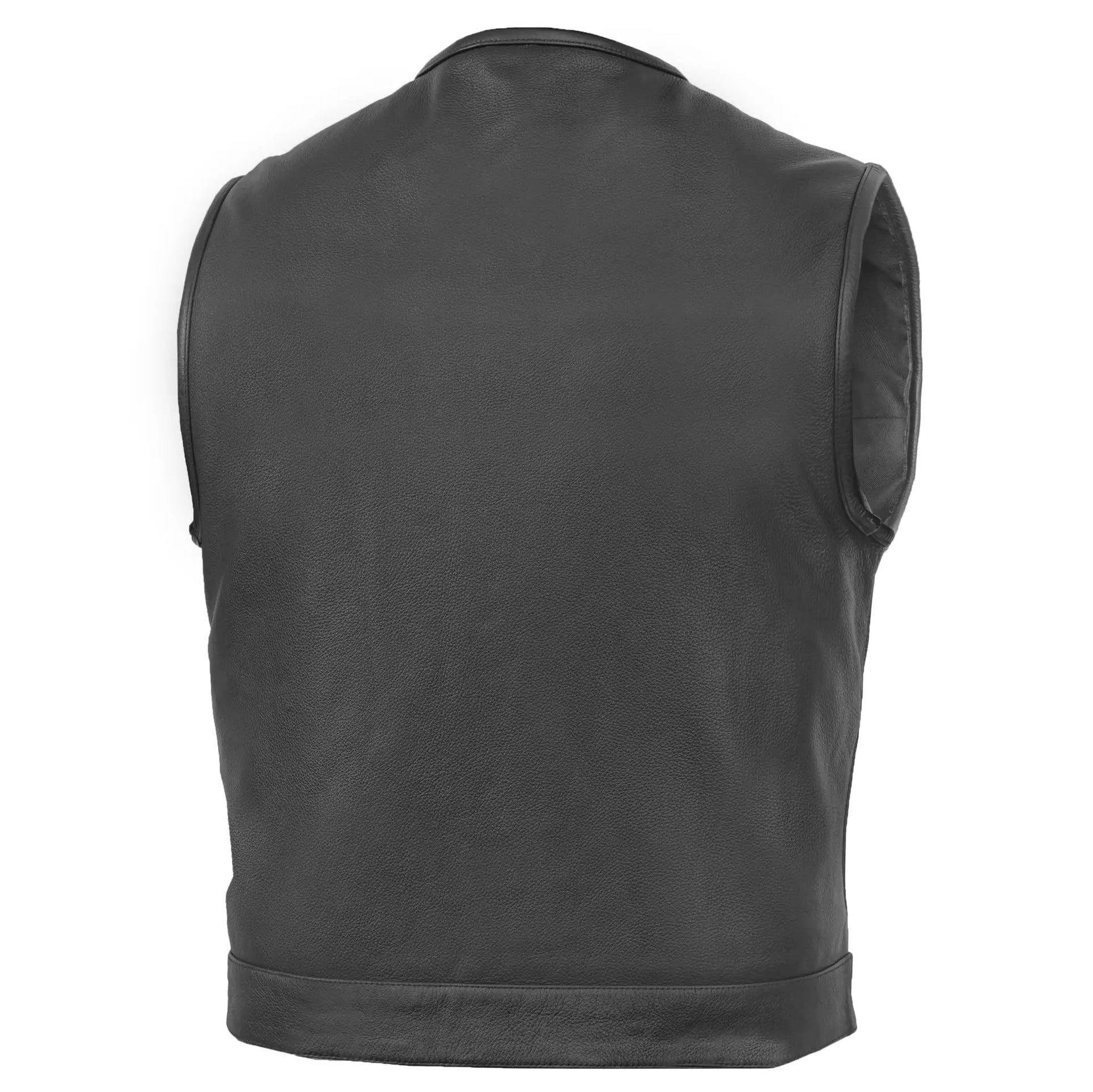 Target Lowcut Mens Leather Motorcycle Vest