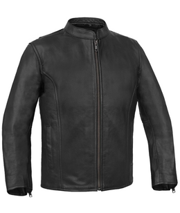 Striker Kids Leather Motorcycle Jacket
