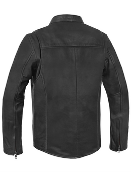 Striker Kids Leather Motorcycle Jacket