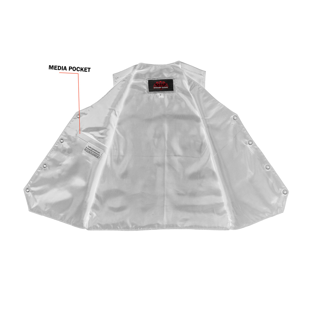 Vestivo kids leather vest