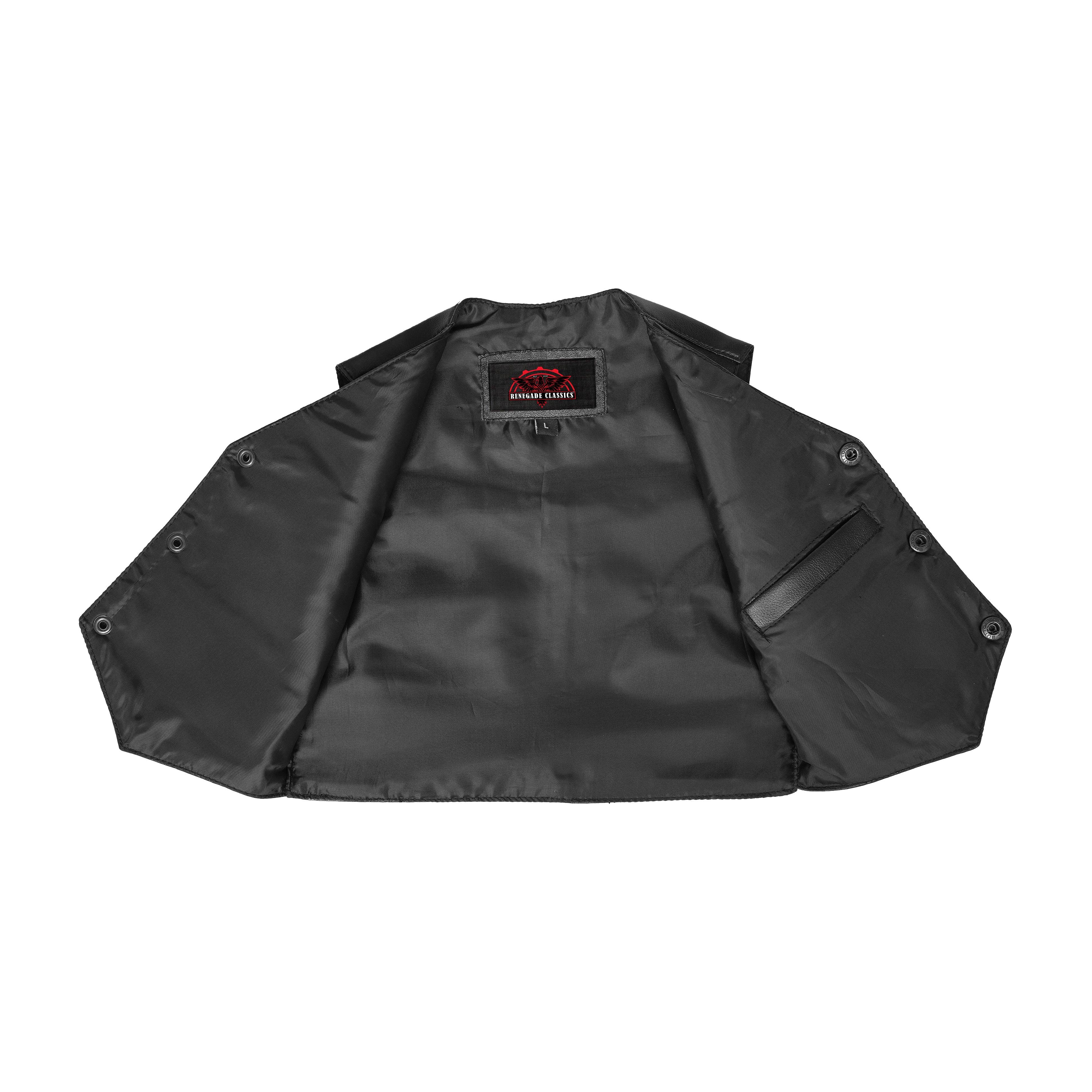 Barly  kids leather vest