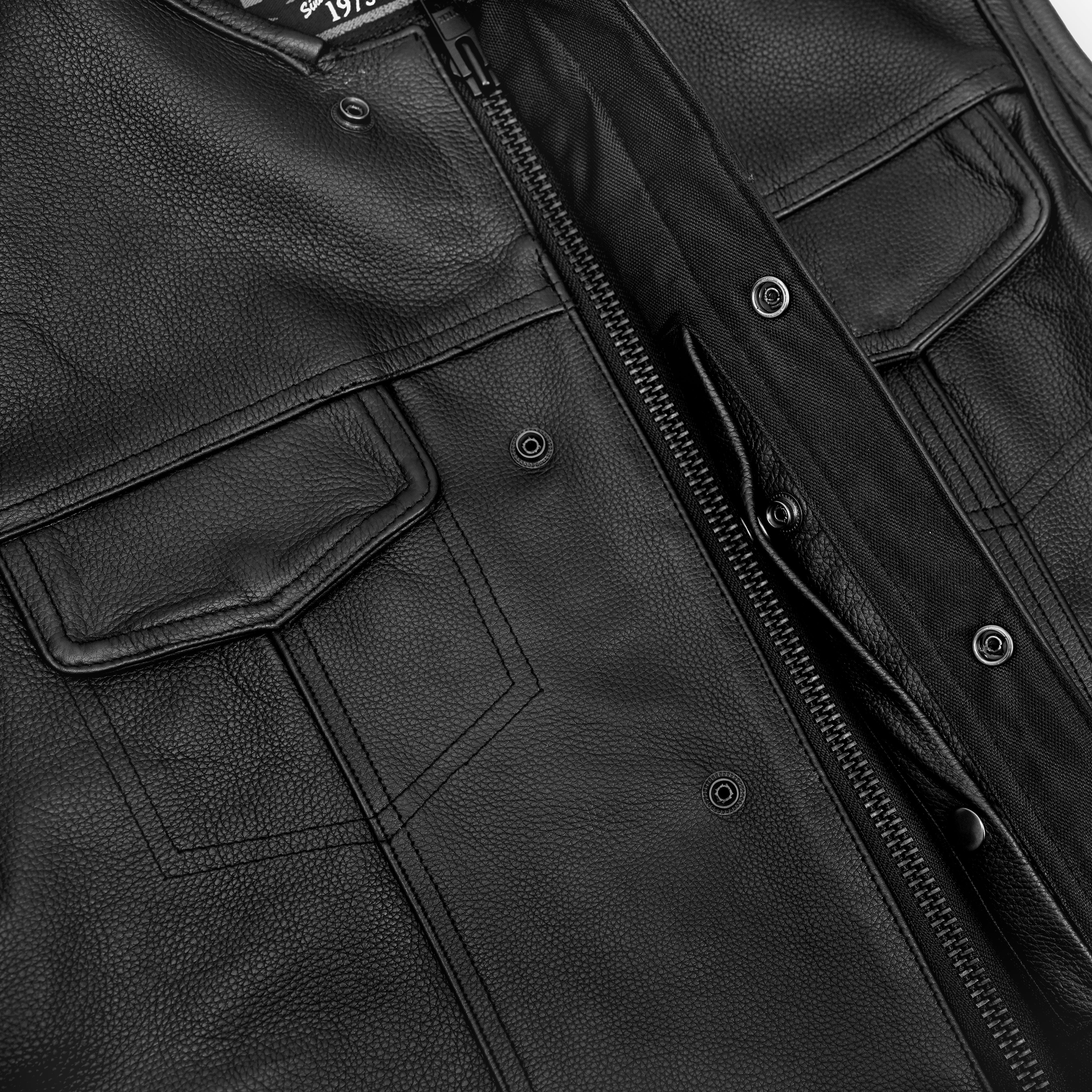 Titan Shade Eclipse™ Black biker Vest