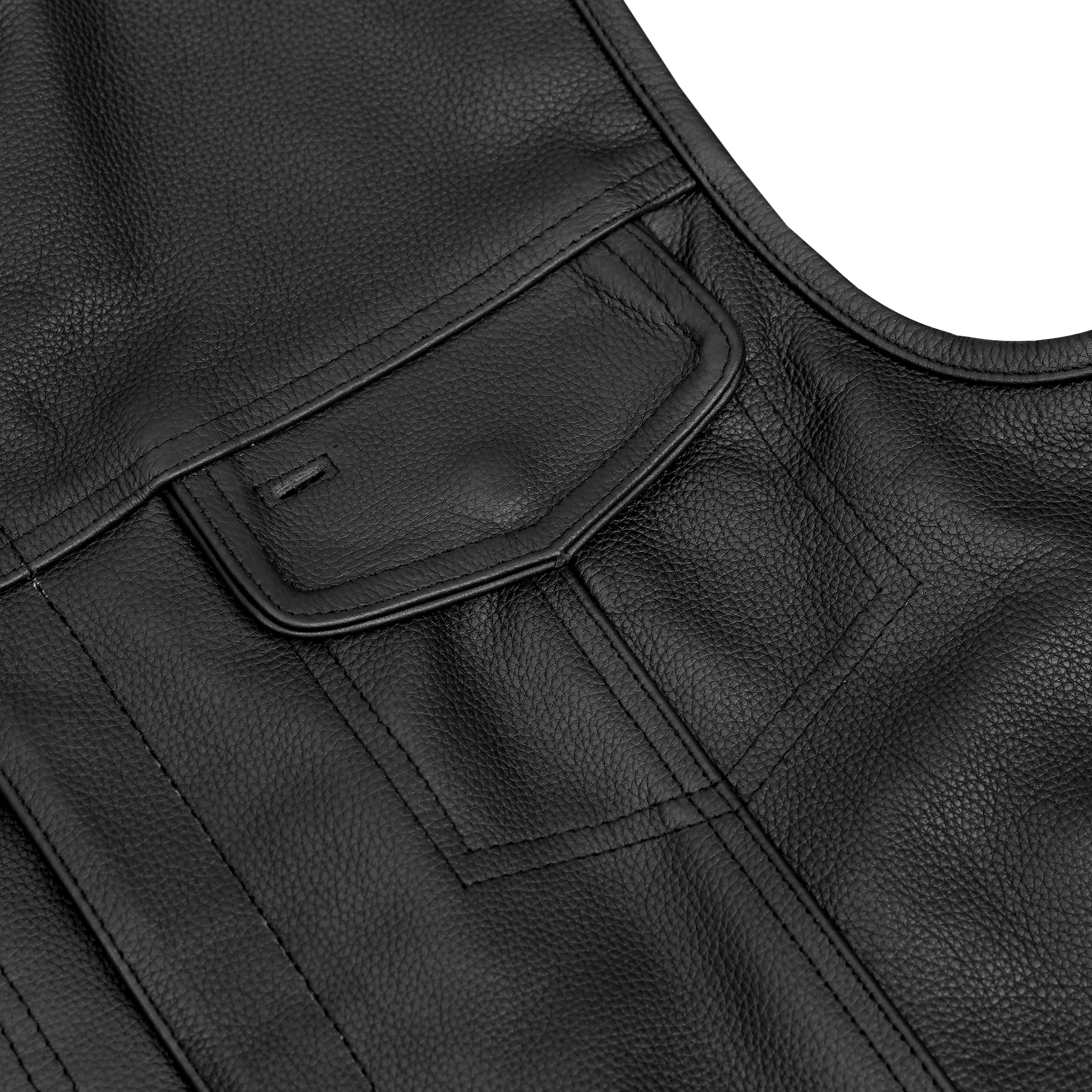 Titan Shade Eclipse™ Black biker Vest